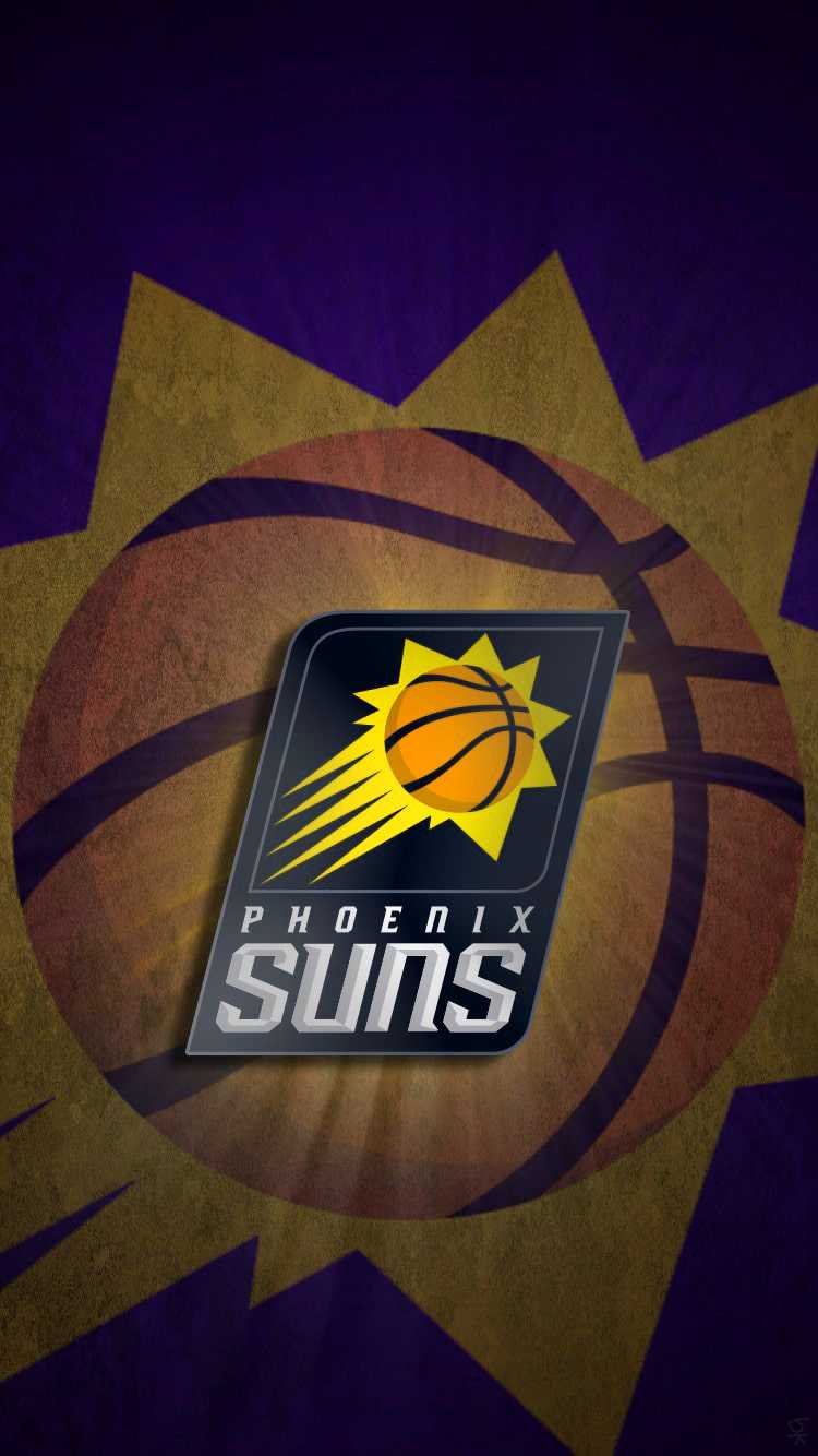 Basketball Crest Emblem Logo NBA Symbol Phoenix Suns Black Background HD Phoenix  Suns Wallpapers  HD Wallpapers  ID 78833