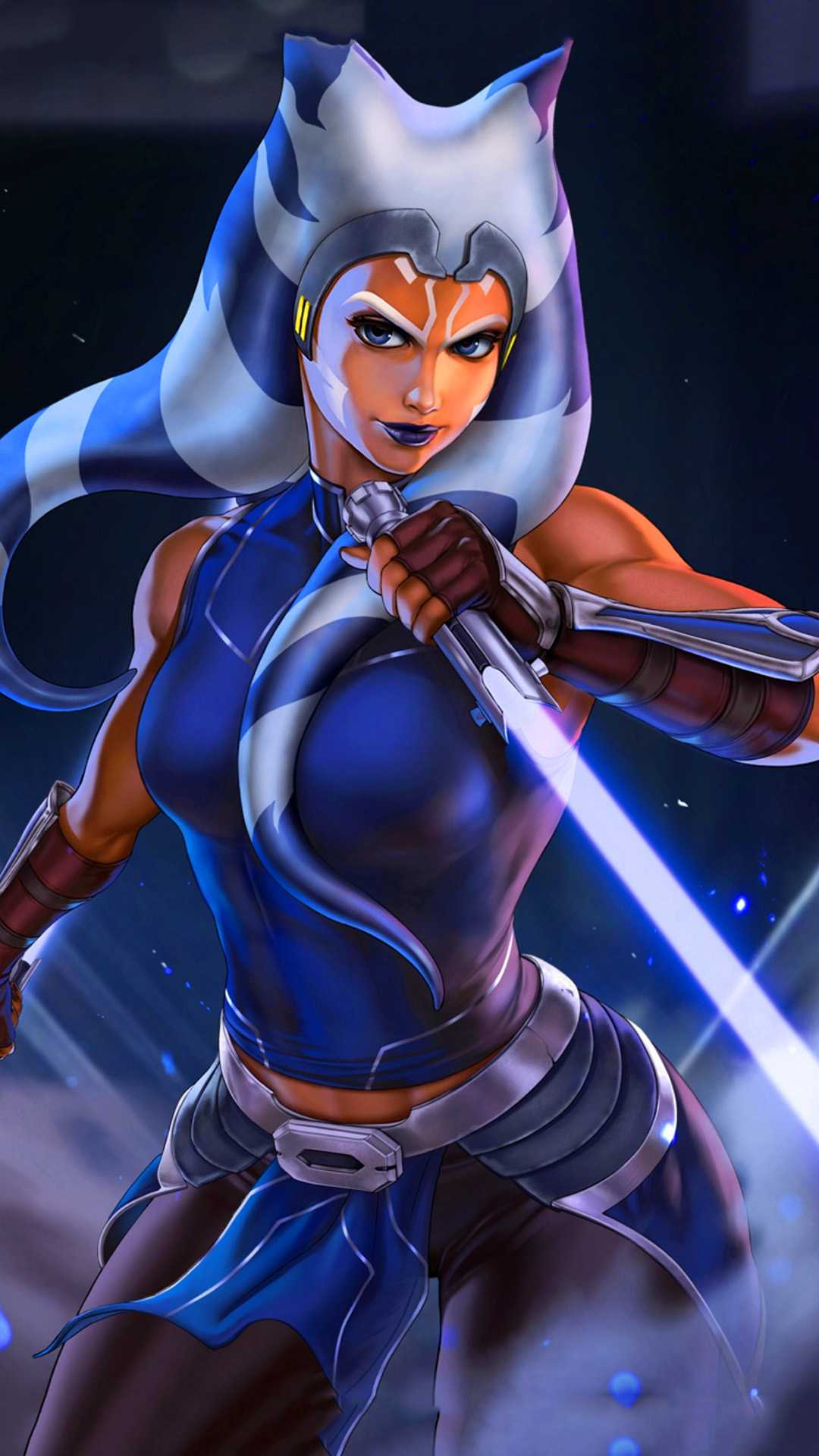 Wallpaper ID 447501  TV Show The Mandalorian Phone Wallpaper Ahsoka Tano  Star Wars 720x1280 free download