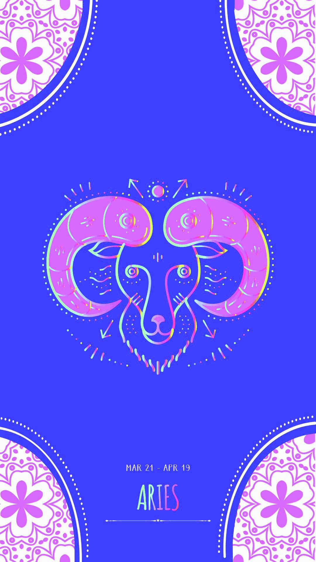 Aries Zodiac Sign Wallpaper iPhone  Aries wallpaper Aries zodiac Aries