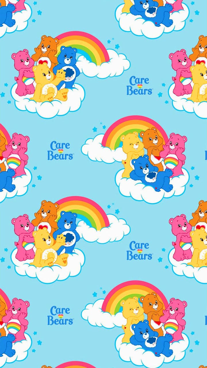 Care Bears x Skinnydip Phone Wallpapers