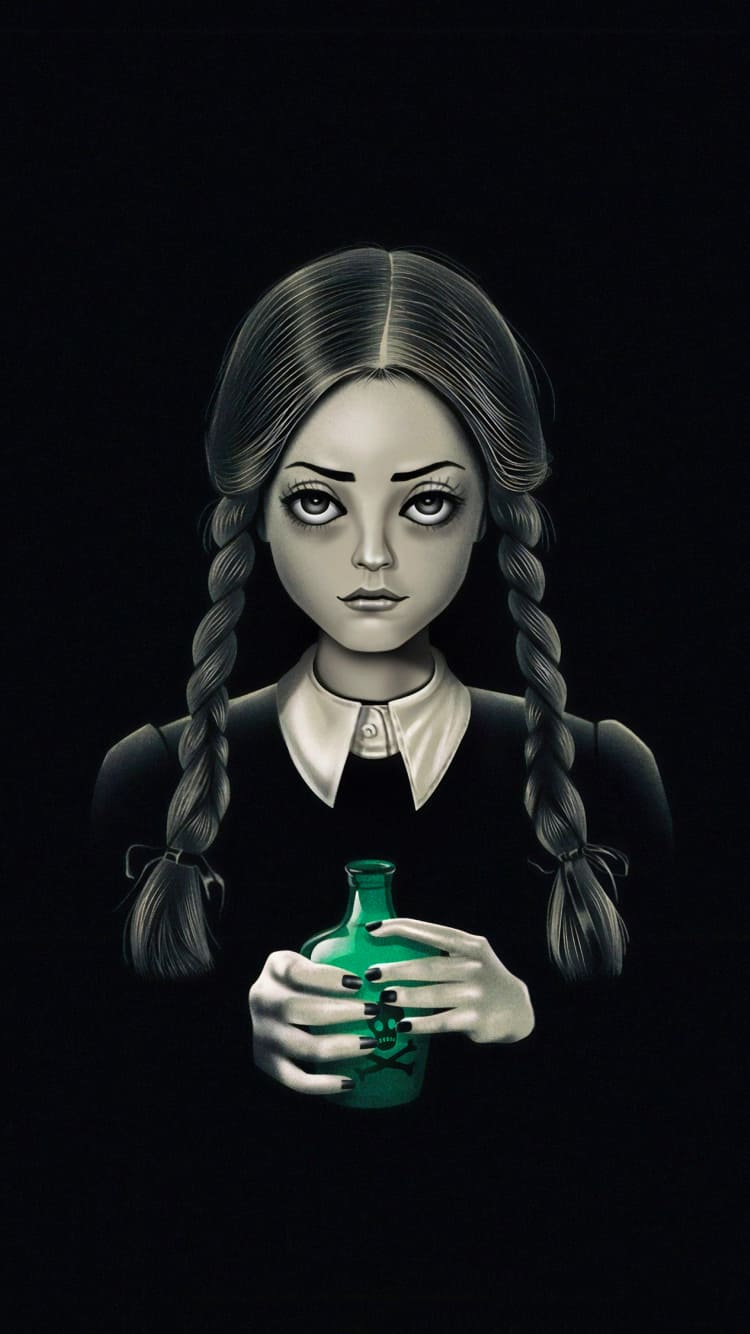 Wednesday Addams Wallpapers