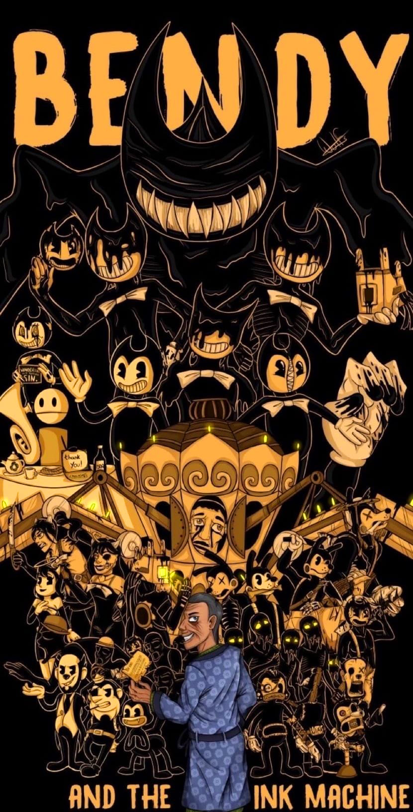 Bendy And The Ink Machine Wallpaper - TubeWP Bendy And The Ink Machine Wallpaper - TubeWP