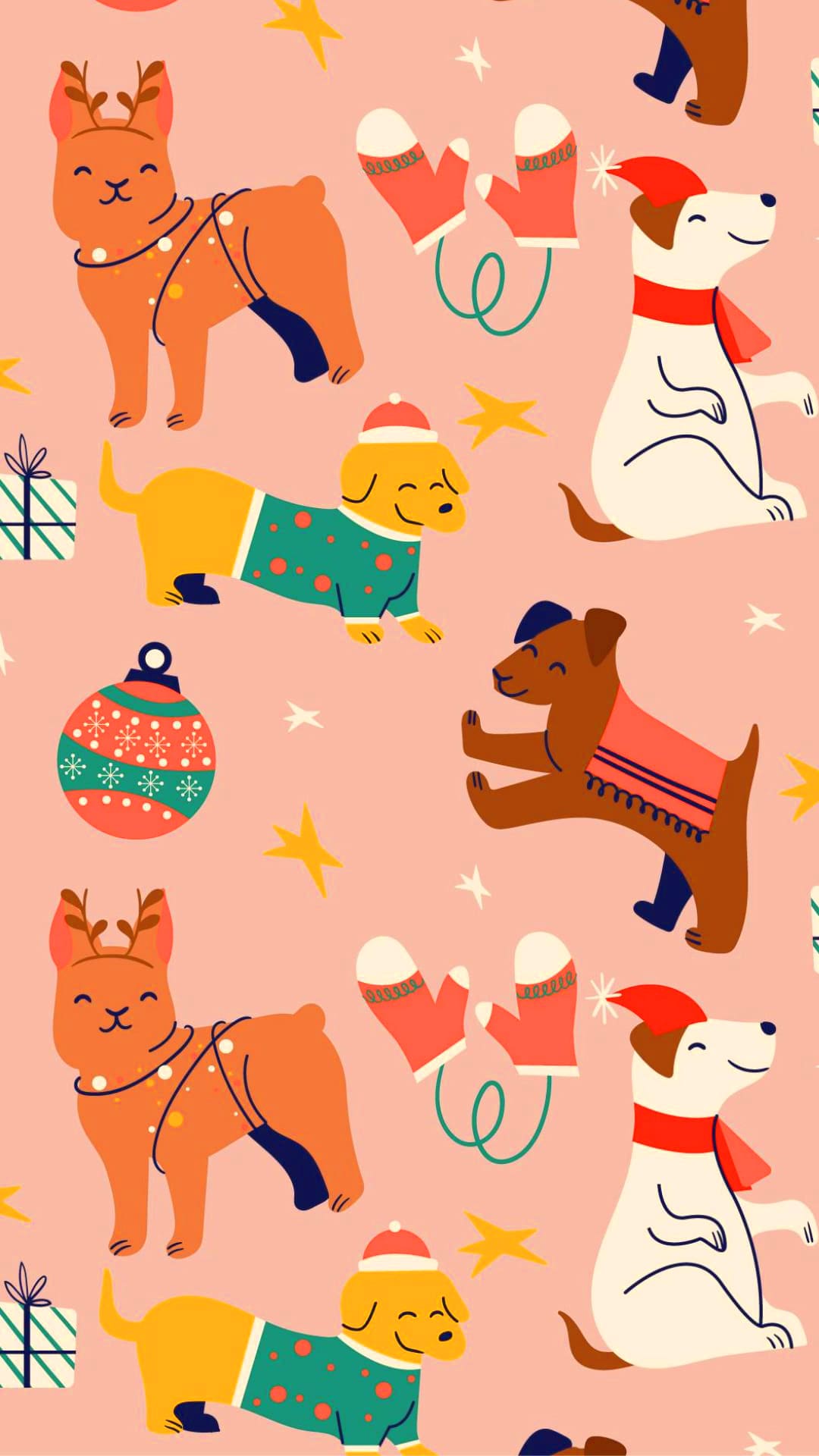 Christmas Animal Wallpapers