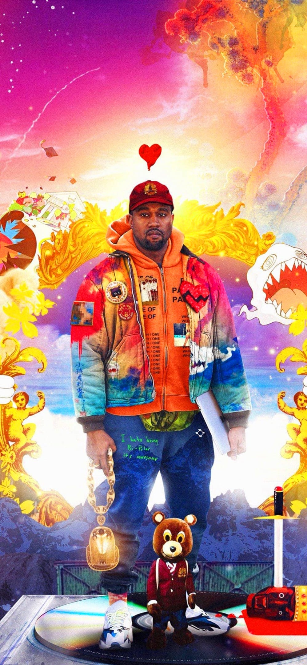 Donda Kanye west Kanye west Song Dark Music Fire Black HD phone  wallpaper  Peakpx
