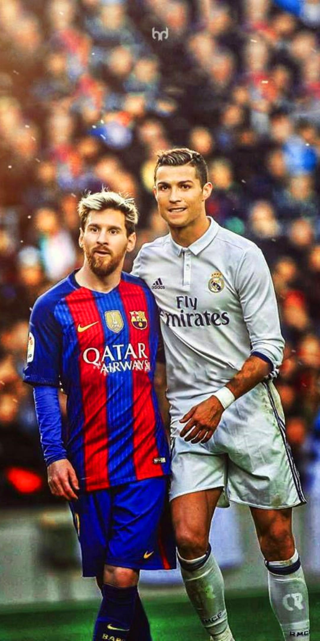 Messi and Ronaldo Wallpapers