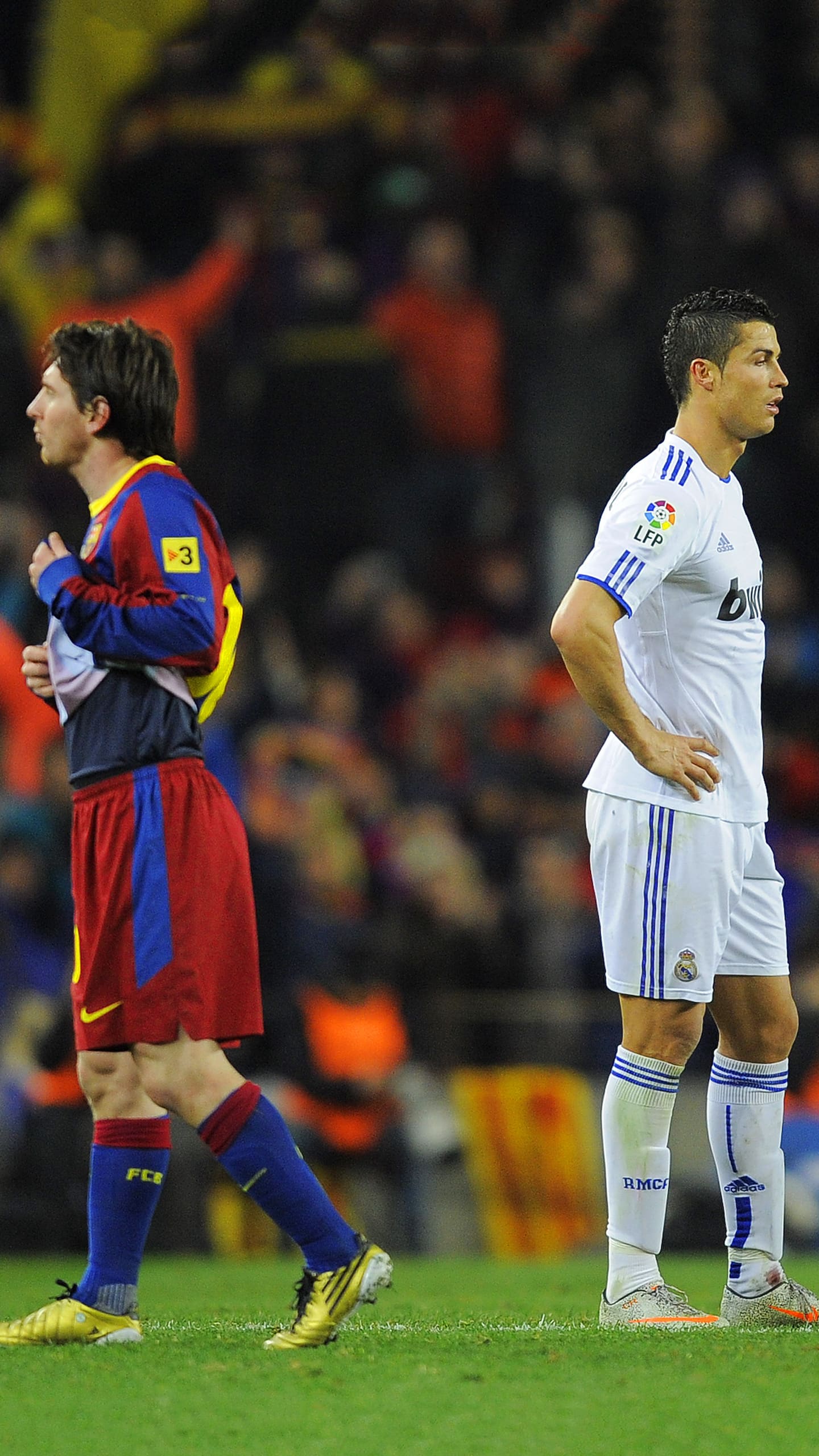 Messi and Ronaldo Wallpapers