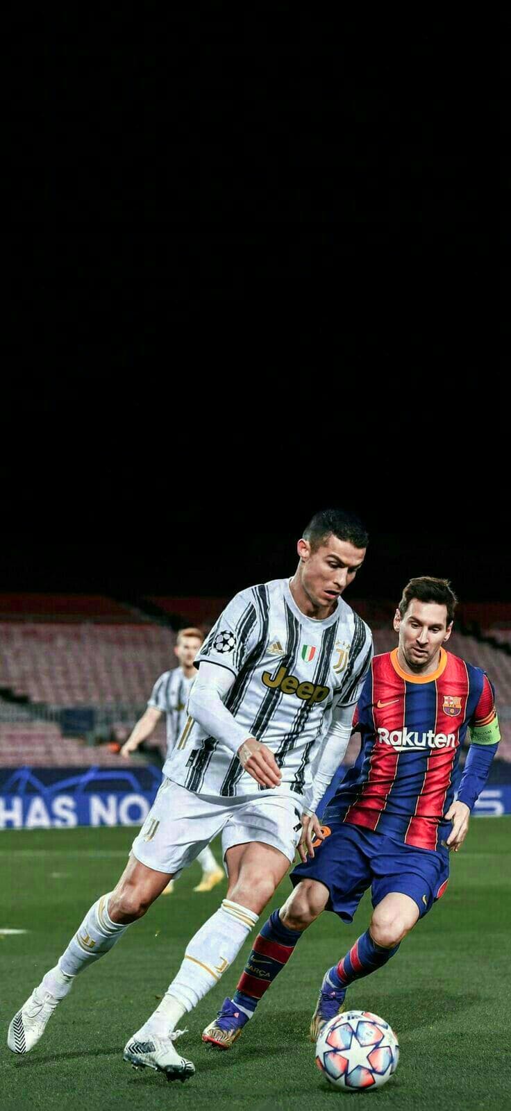 Messi and Ronaldo Wallpapers