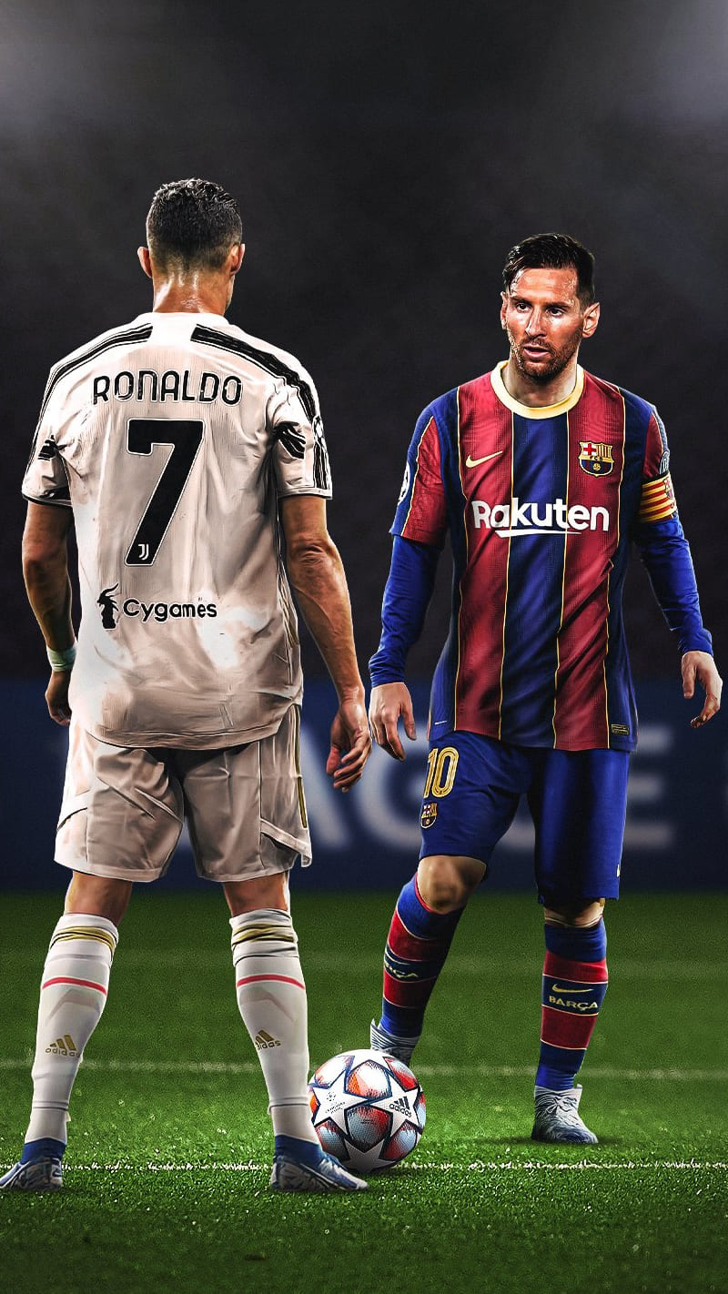 Messi and Ronaldo Wallpapers