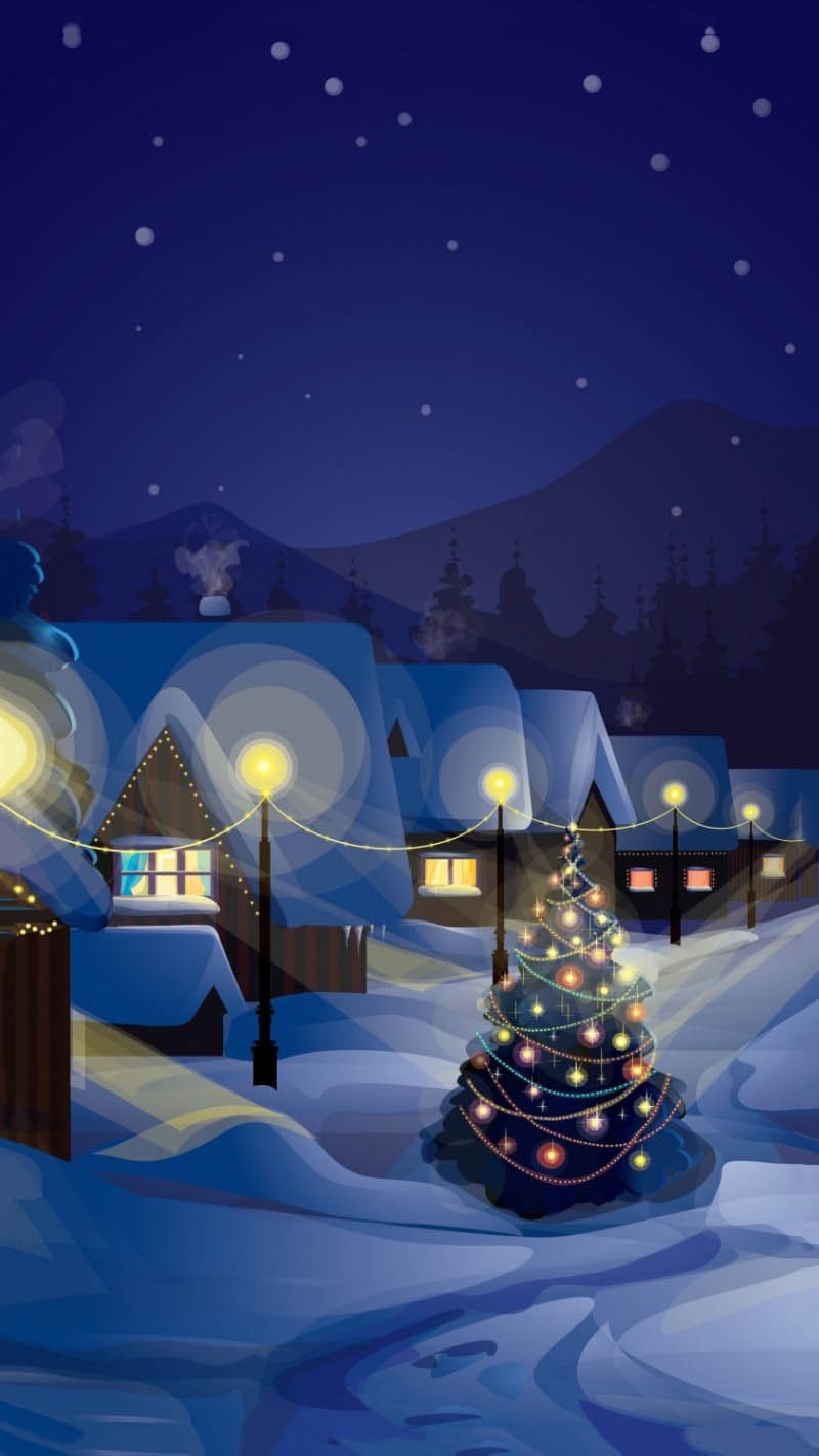 Christmas Scene Wallpaper - TubeWP Christmas Scene Wallpaper - TubeWP