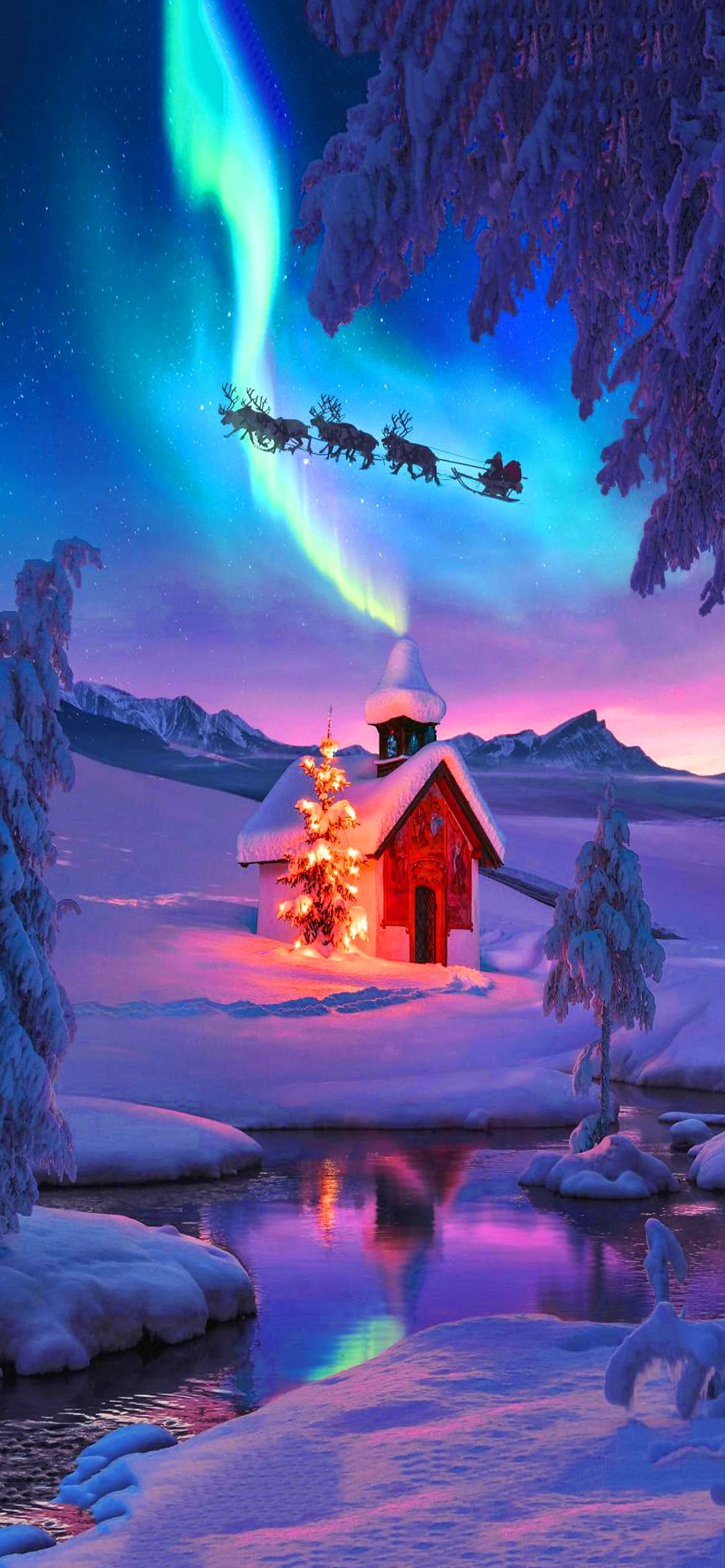 Christmas Scene Wallpaper - TubeWP Christmas Scene Wallpaper - TubeWP