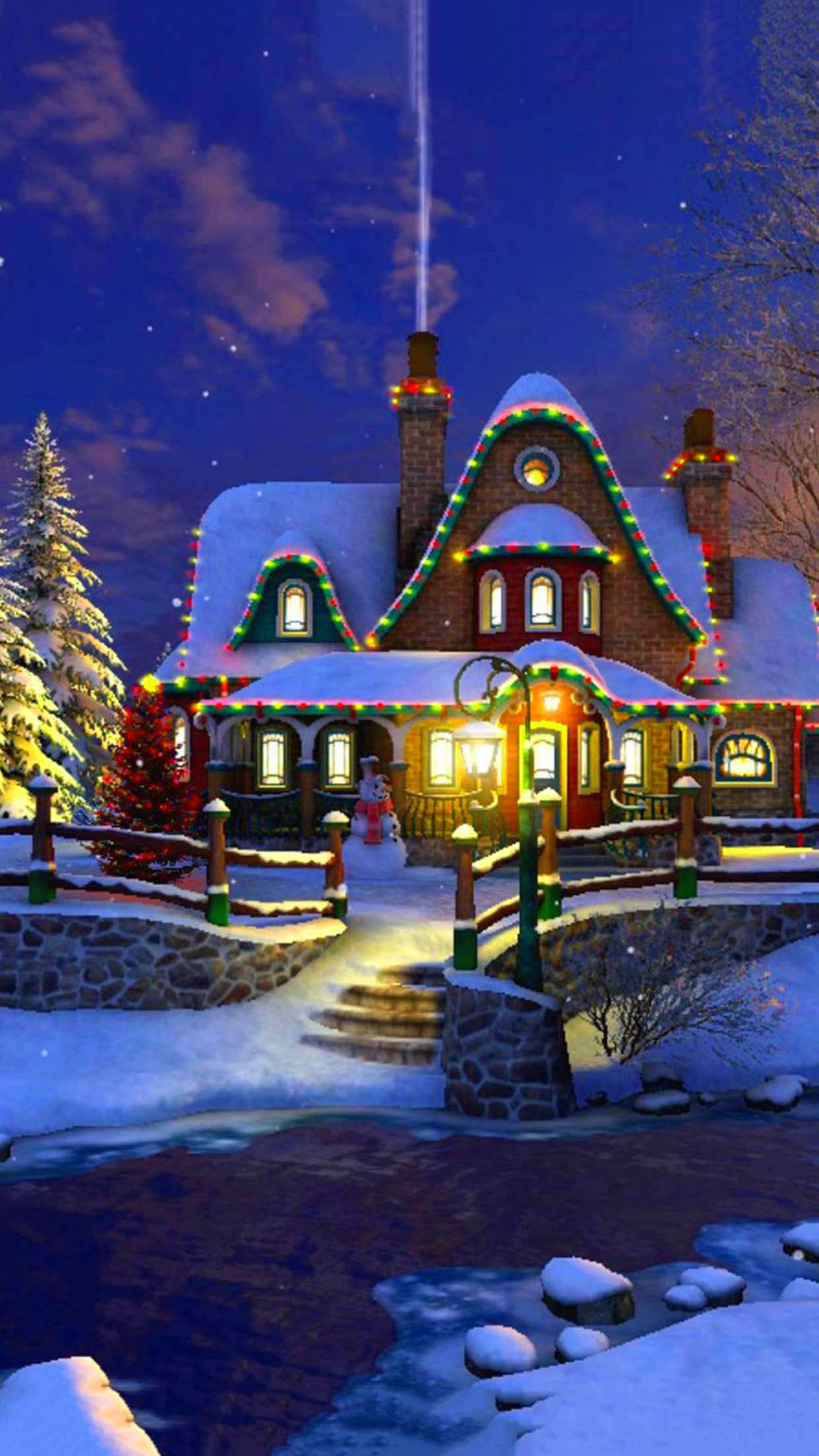 Christmas Scene Wallpapers