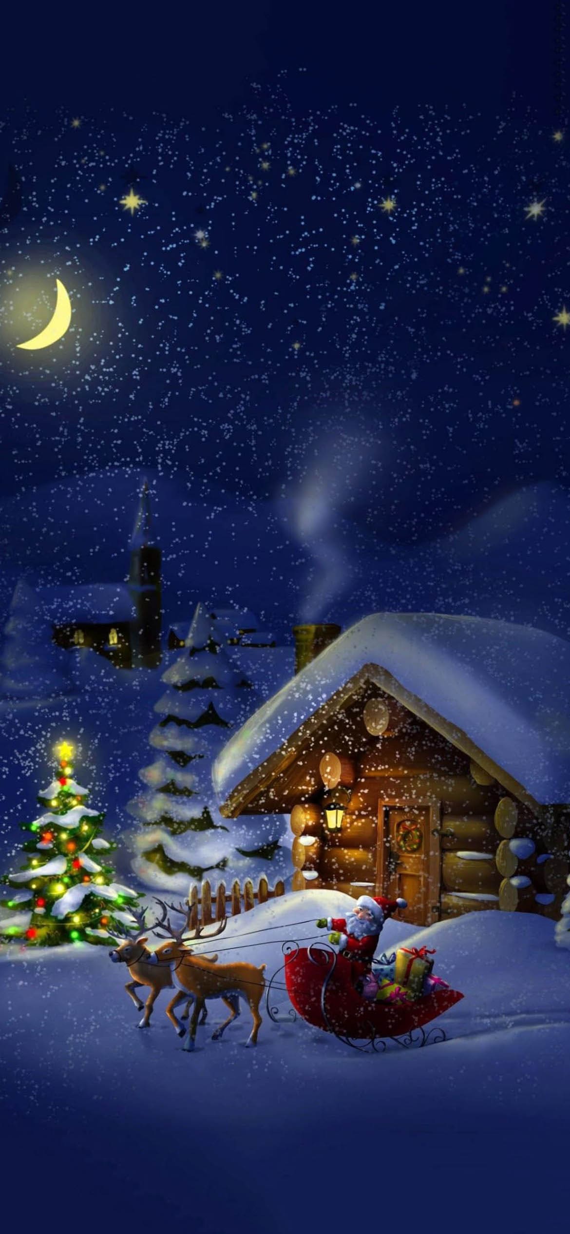 Christmas Scene Wallpaper - TubeWP Christmas Scene Wallpaper - TubeWP