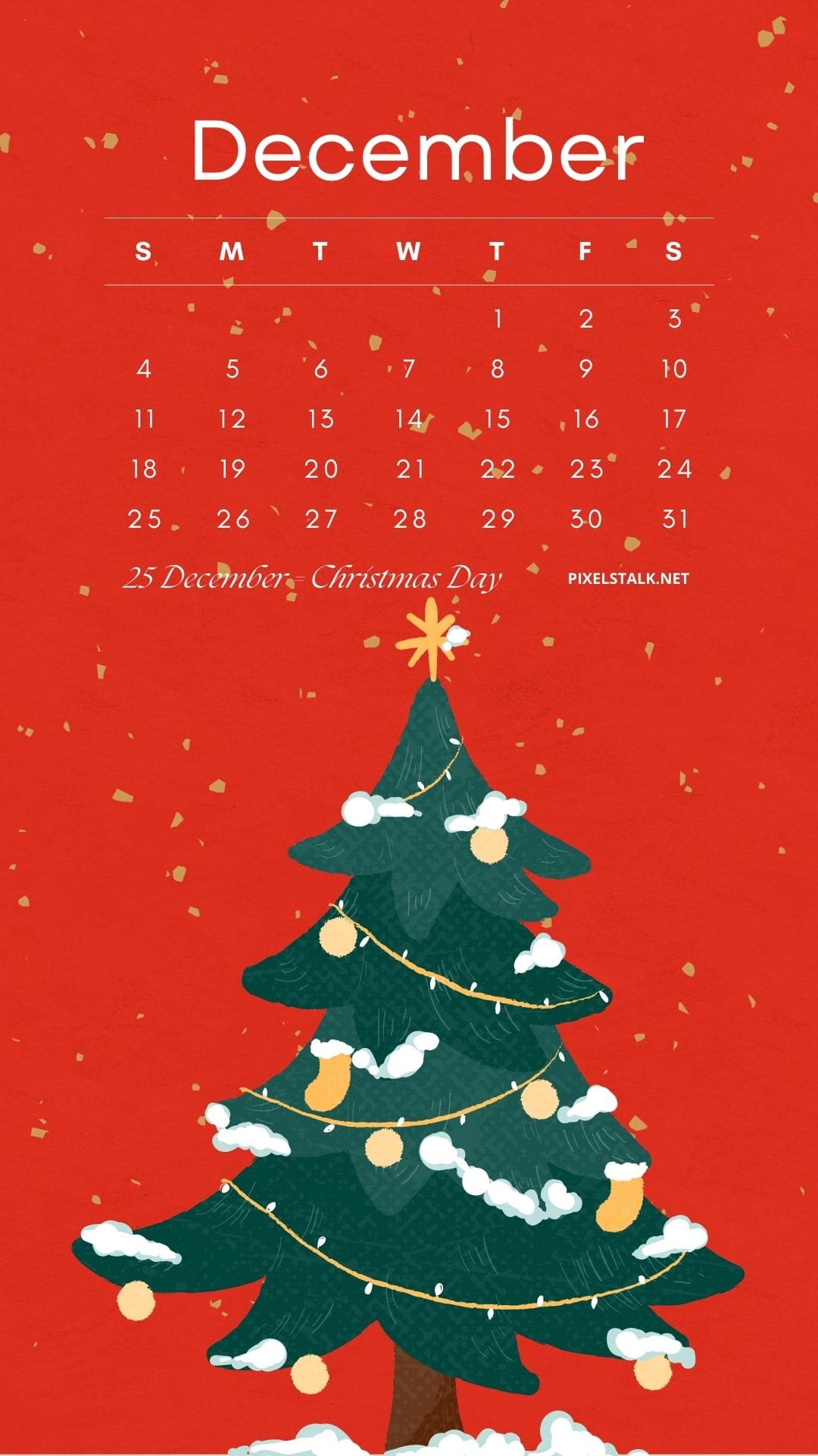 December 2022 Calendar Wallpapers