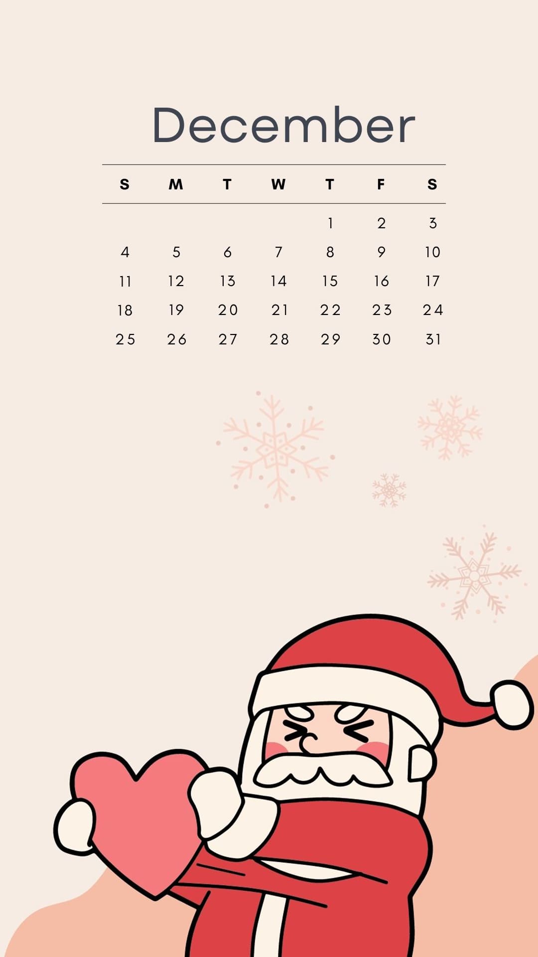 December 2022 Calendar Wallpapers