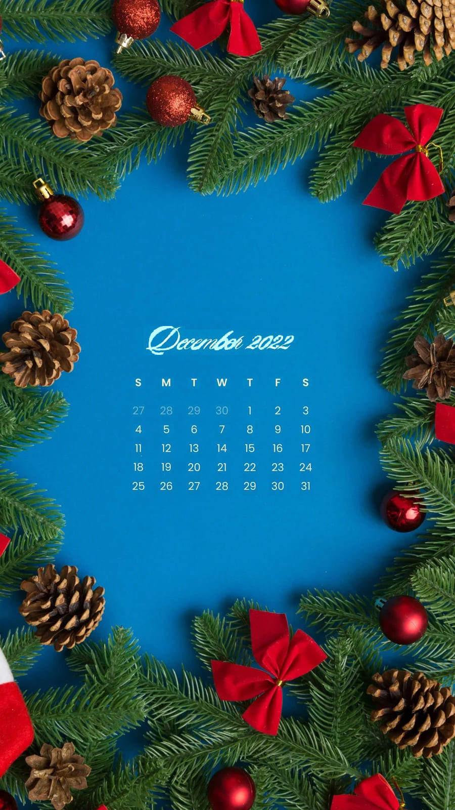 December Calendar 2022 Wallpapers