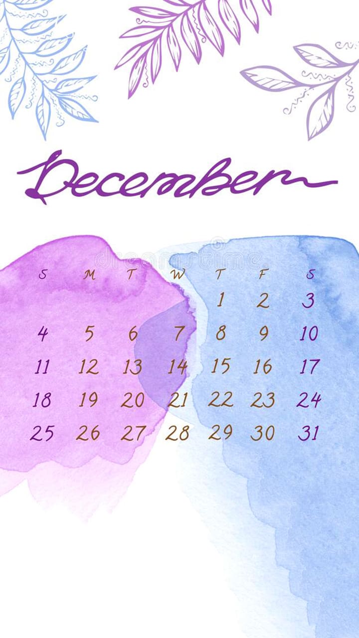 December Calendar 2022 Wallpapers