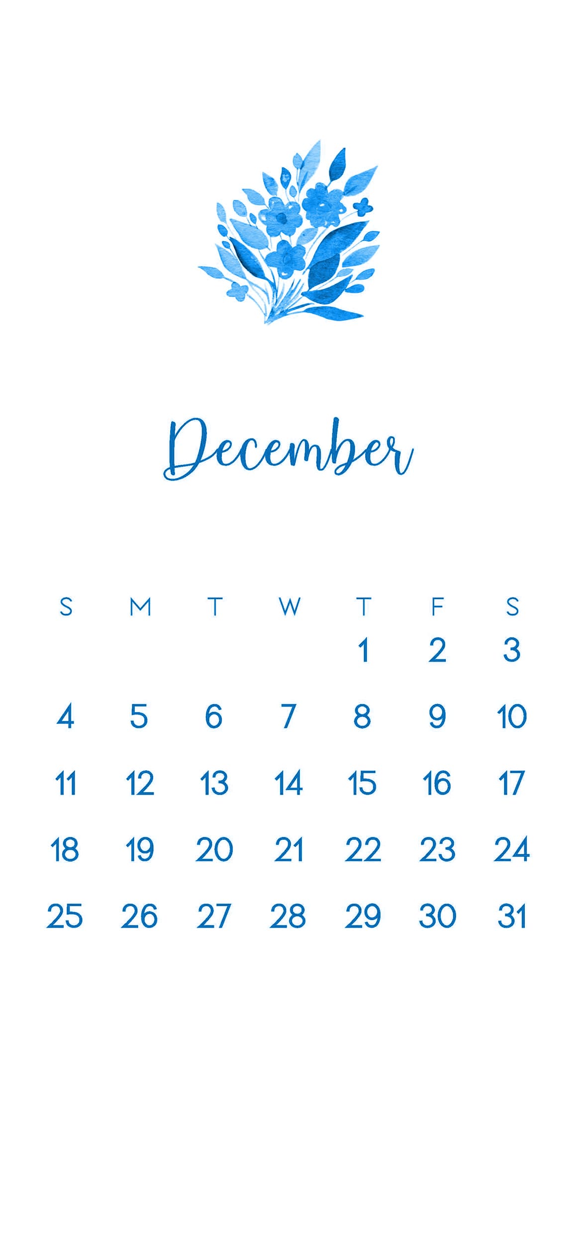 December Calendar 2022 Wallpapers