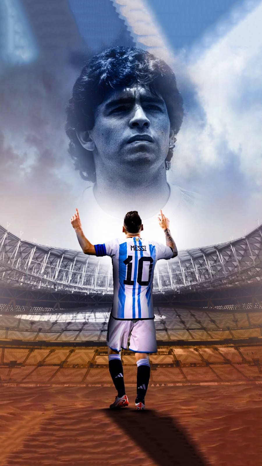 Maradona Messi Wallpapers