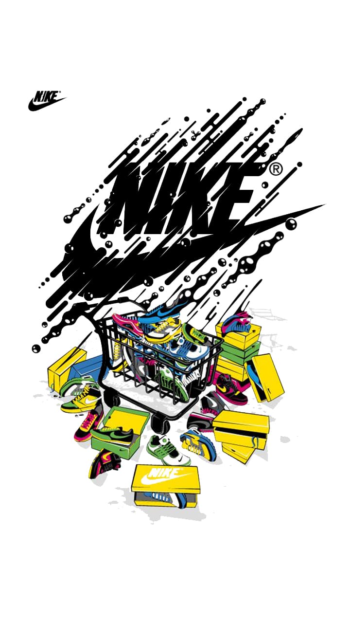 Download Black Nike Iphone Logo Wallpaper  Wallpaperscom