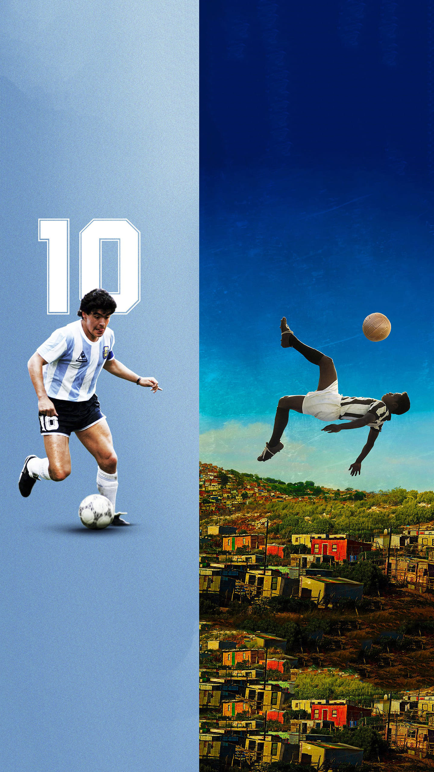 pele maradona wallpaper