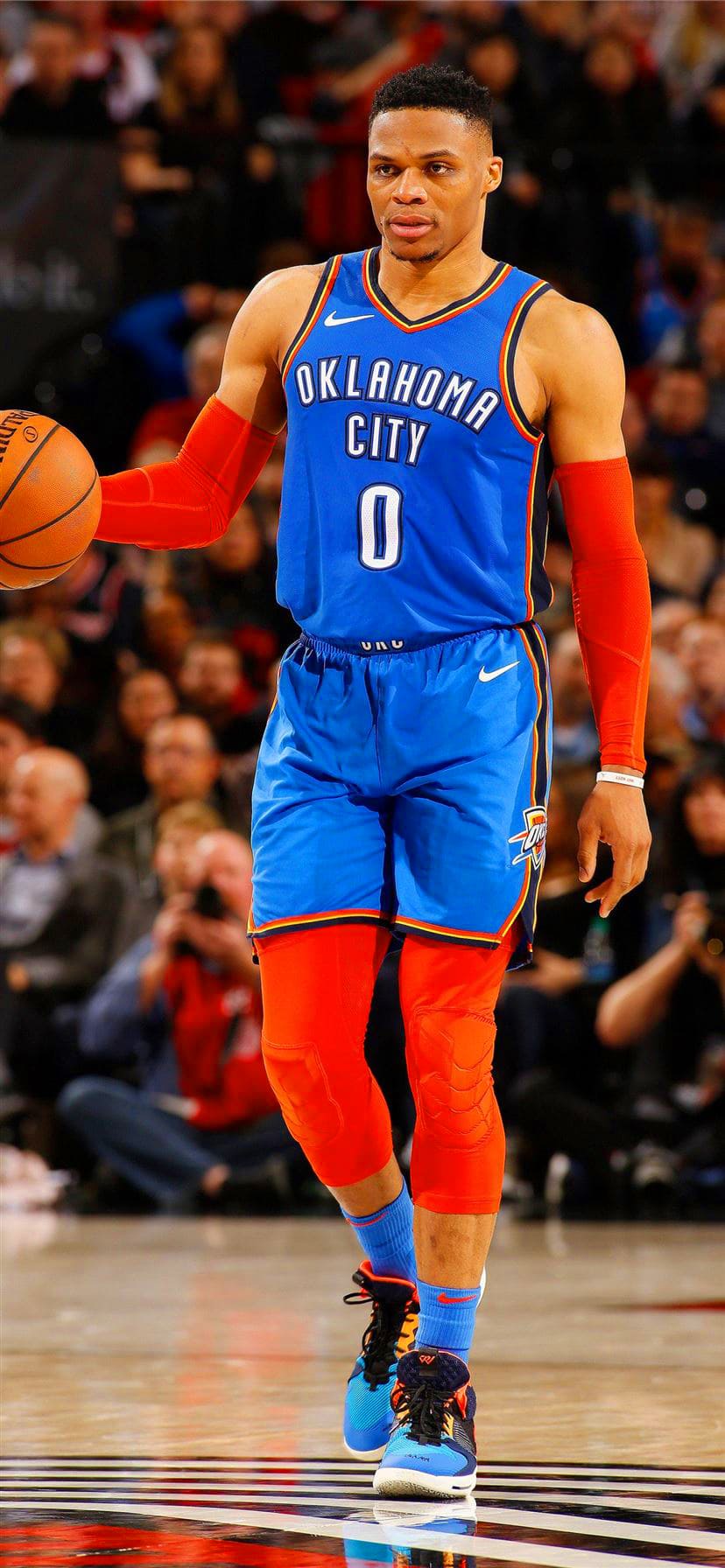 Wallpaper ID 451308  Sports Russell Westbrook Phone Wallpaper NBA  Oklahoma City Thunder 720x1280 free download