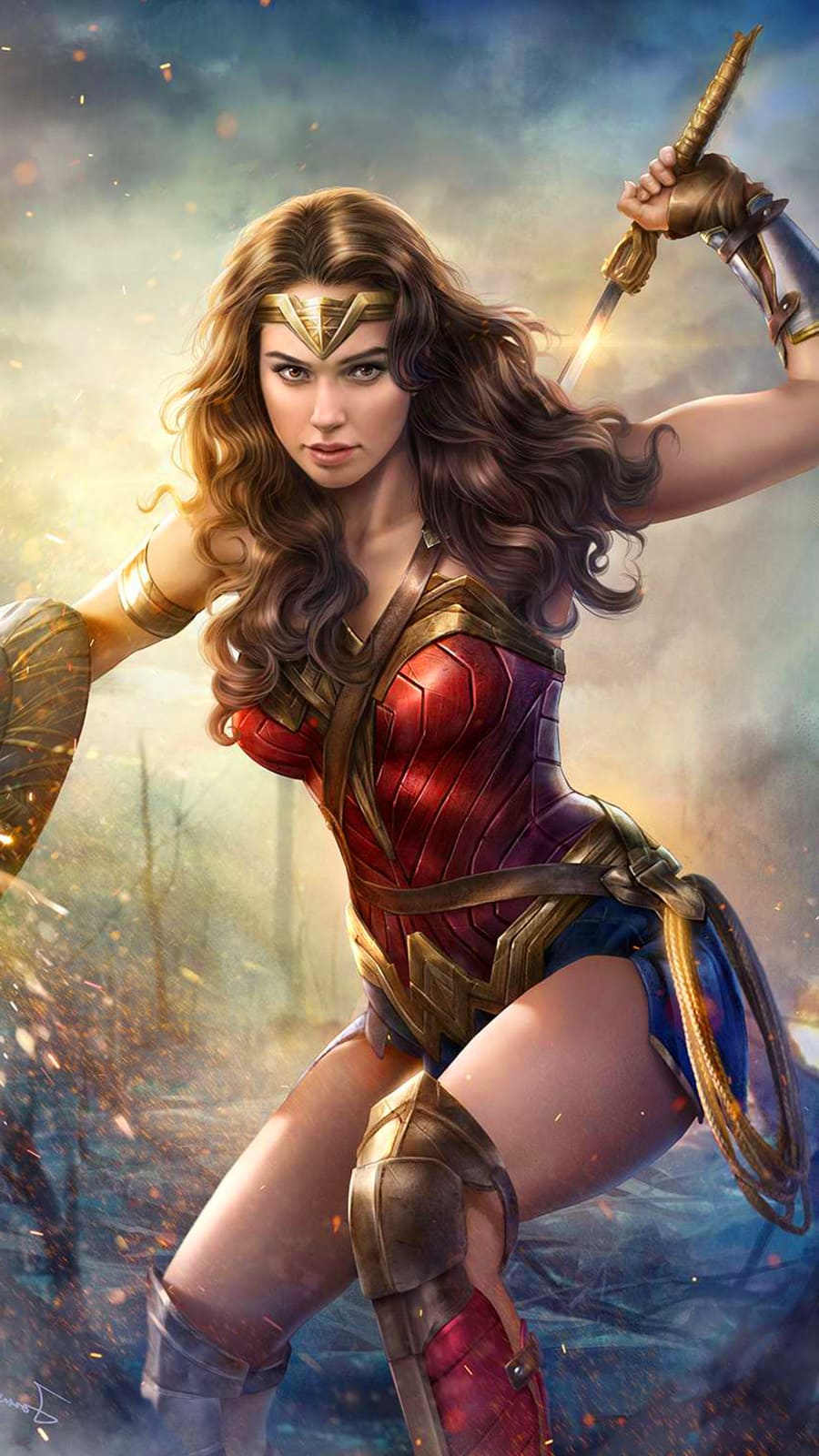 Wonder Woman Justice League Wallpapers