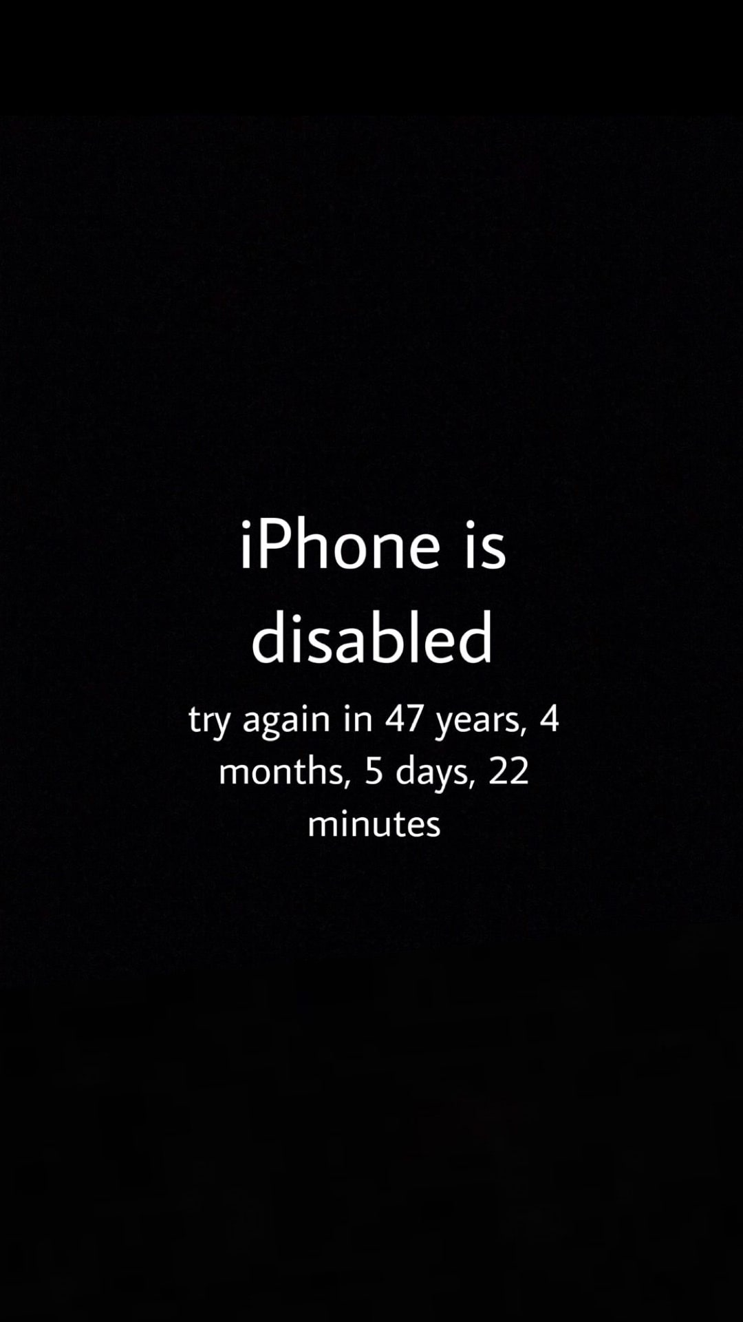 IPhone is disabled again disabled five in iphone is minutes quotes  try HD phone wallpaper  Peakpx