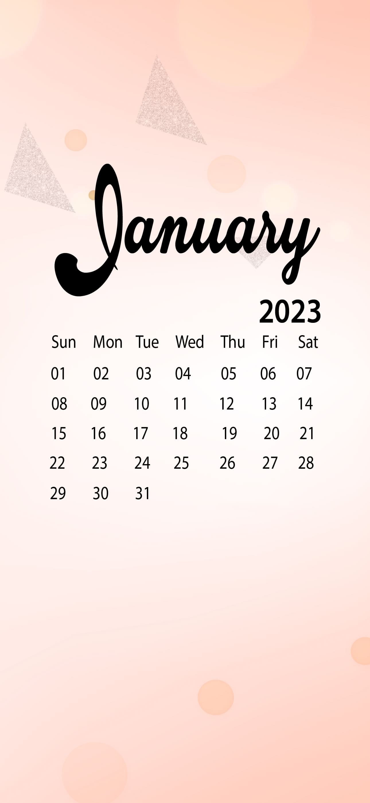 January 2023 Wallpapers