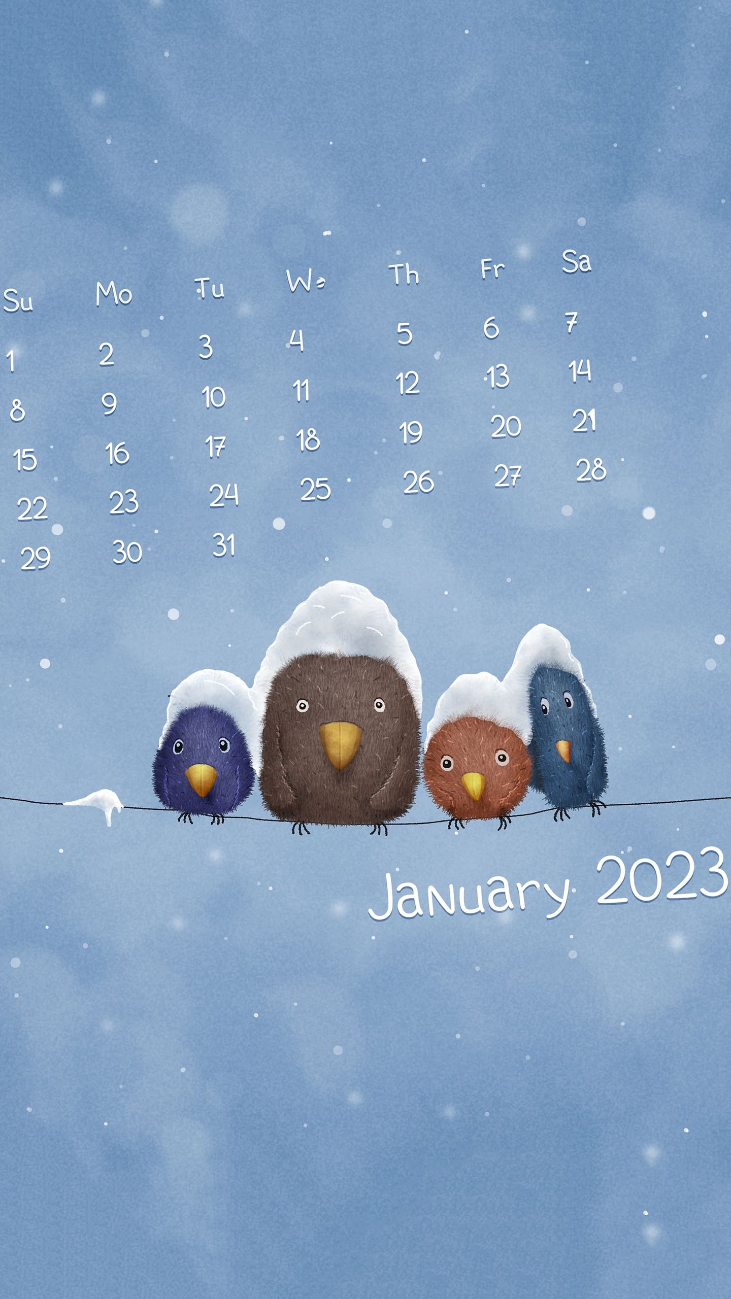 January 2023 Wallpapers