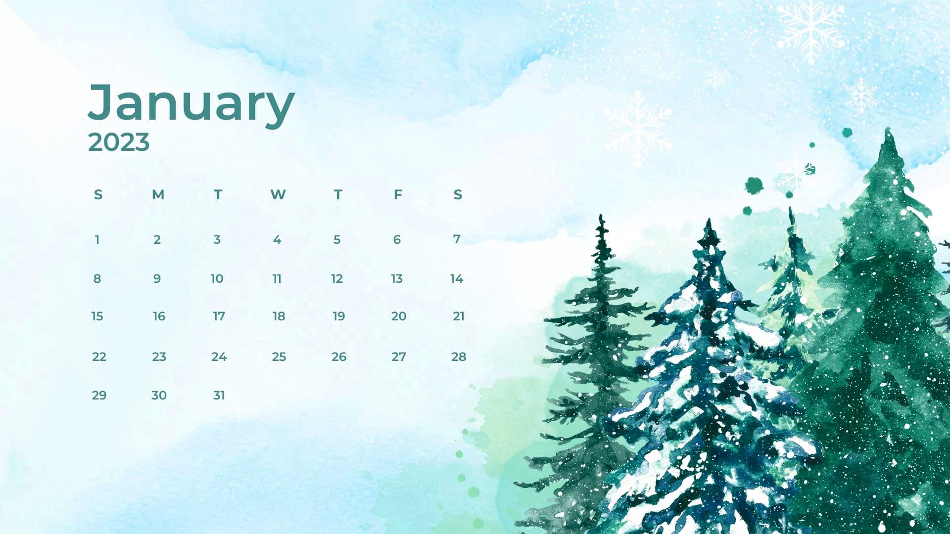 January 2023 Wallpapers