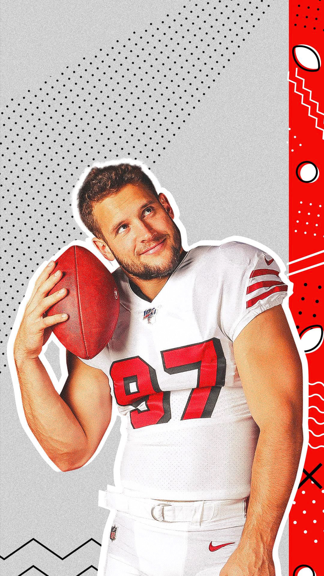 Nick Bosa iPhone Wallpapers