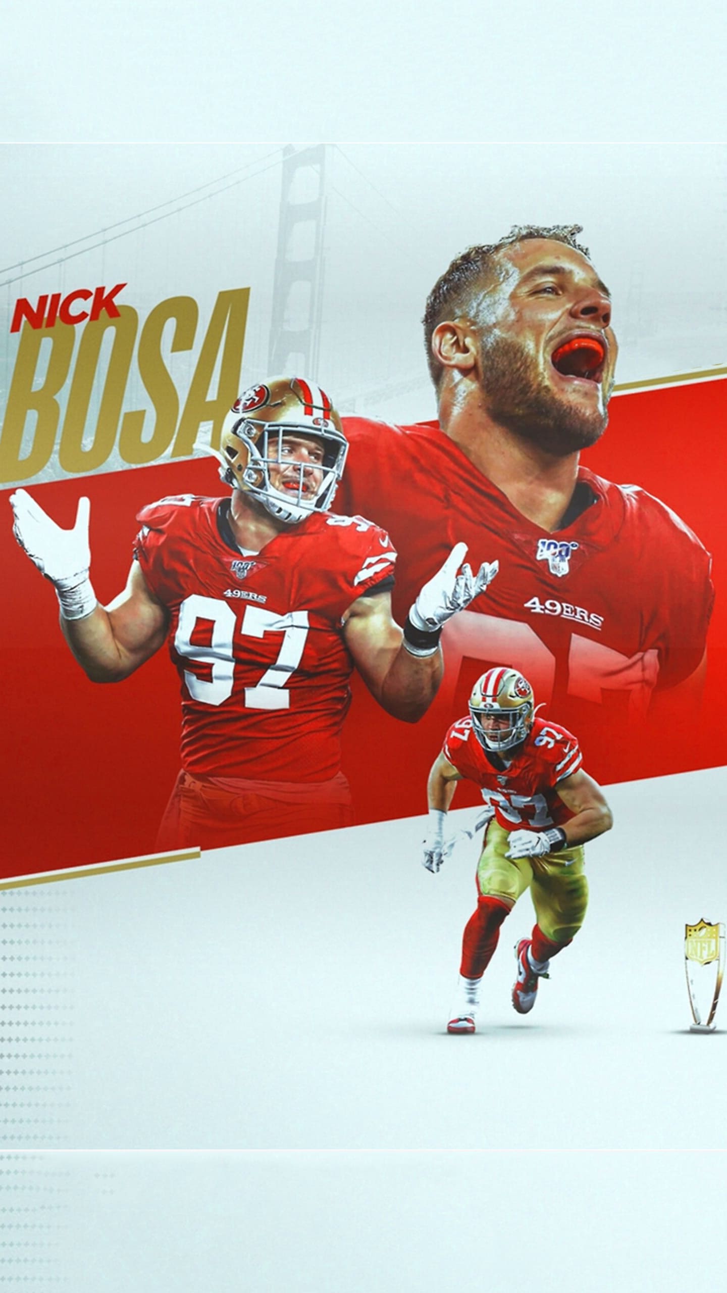 Nick Bosa iPhone Wallpapers