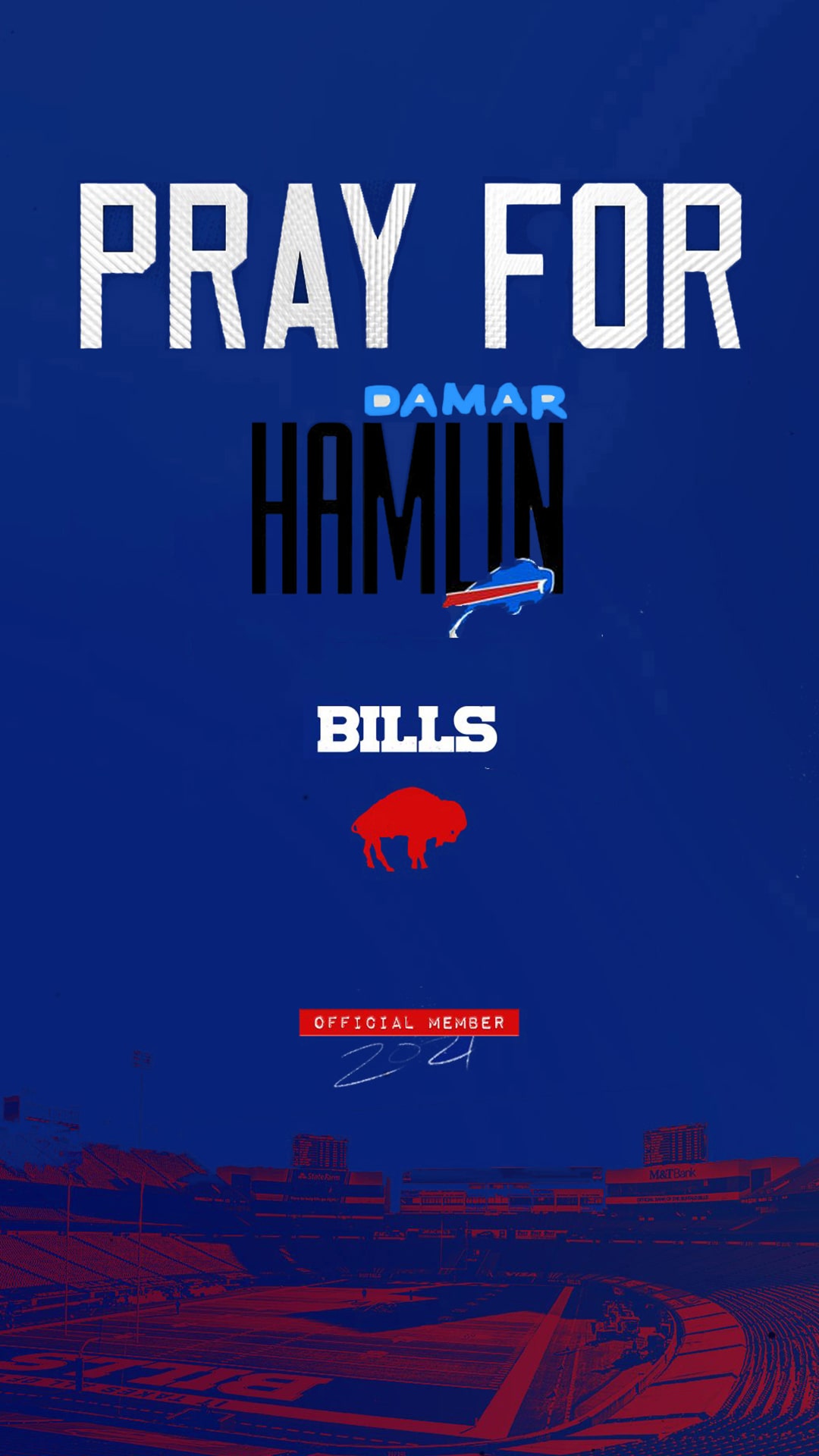 Bills Gather for Moment of Prayer After Damar Hamlin Collapse Photos