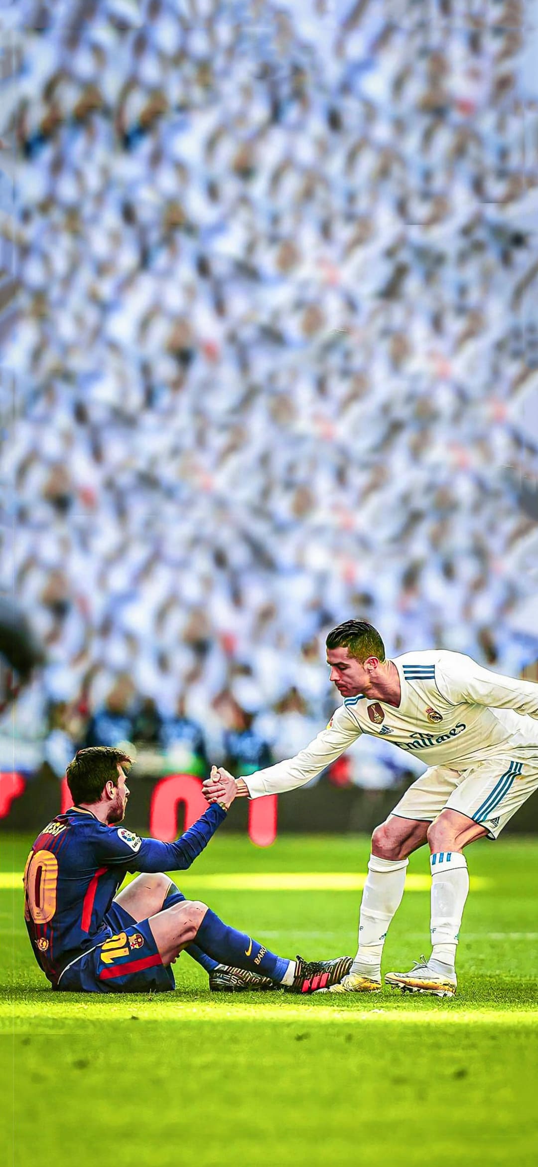 Ronaldo And Messi Wallpaper - TubeWP