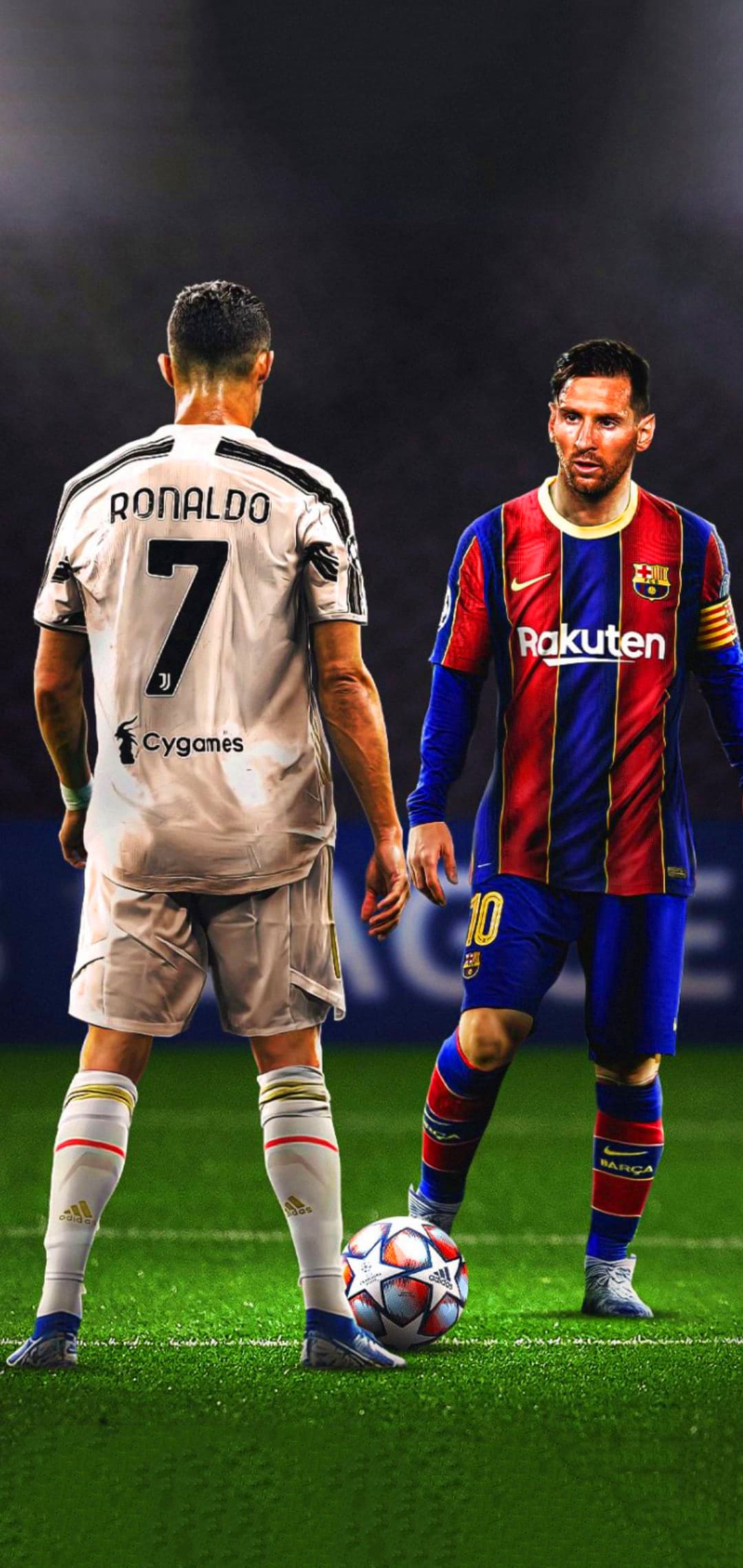 Ronaldo and Messi Wallpapers