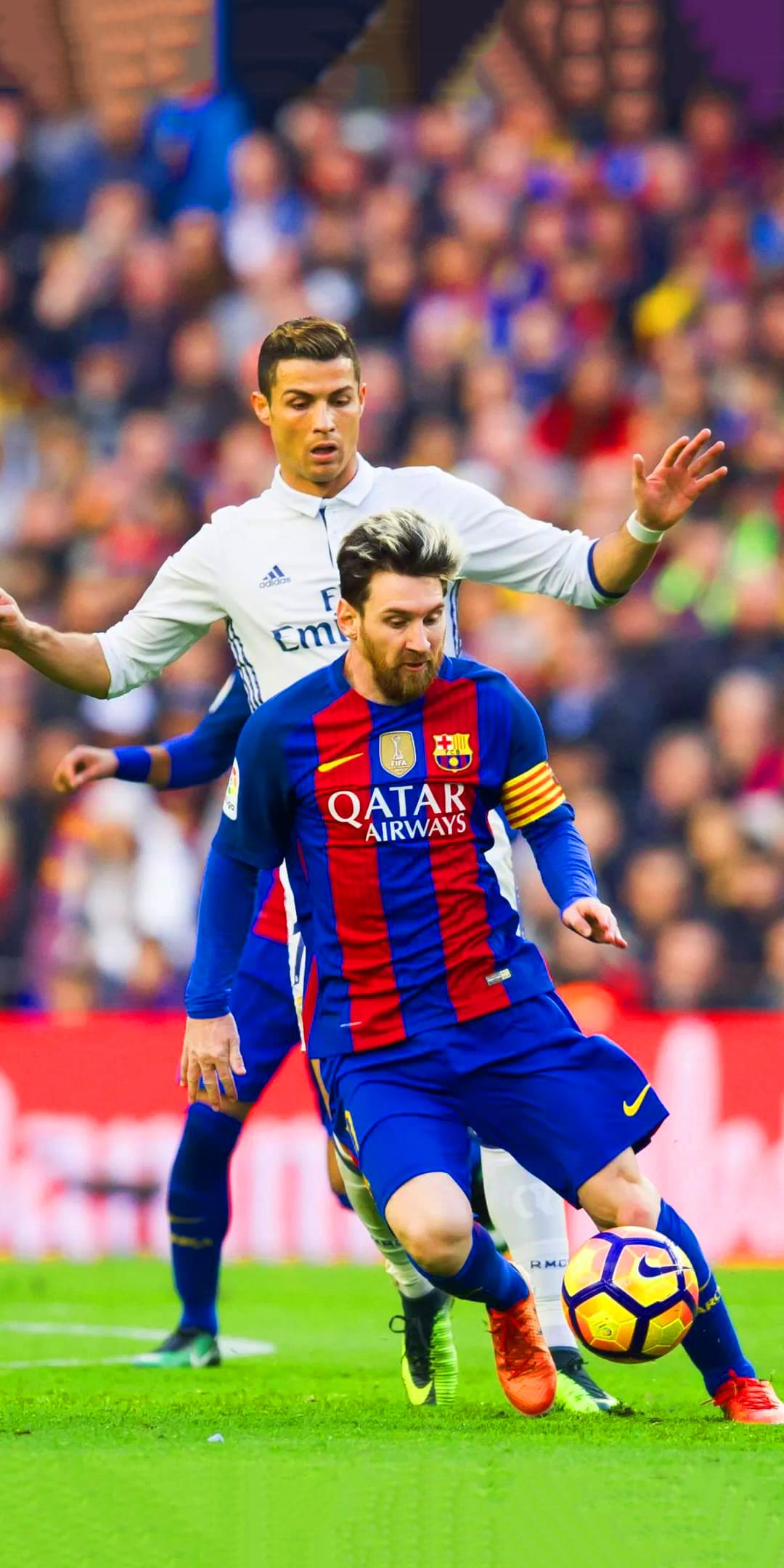 Ronaldo and Messi Wallpapers