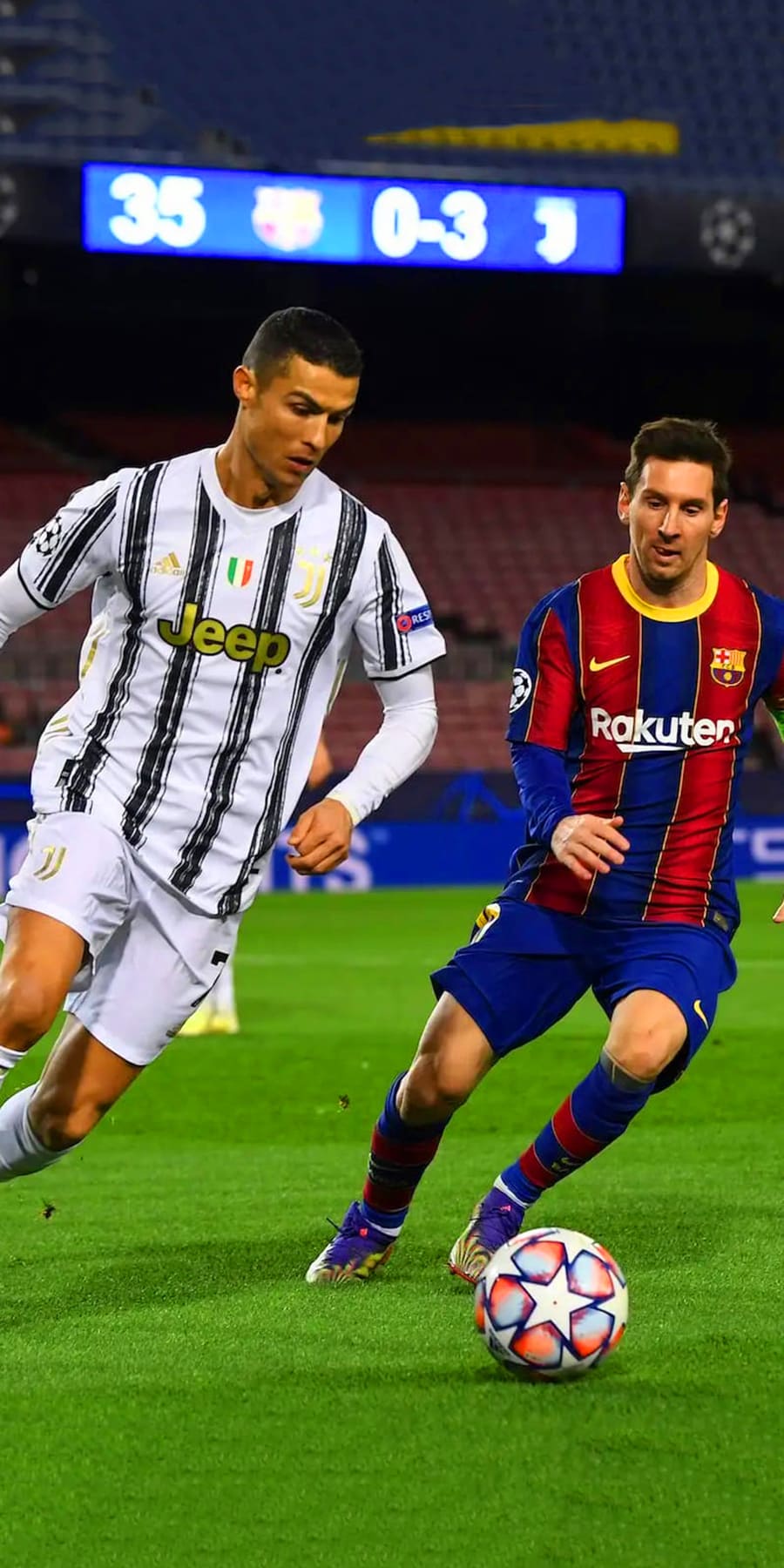 Ronaldo and Messi Wallpapers