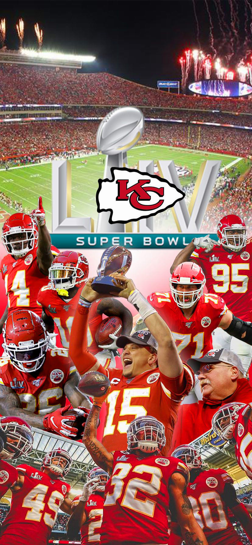 33 Kansas City Chiefs Super Bowl 54 Wallpapers  WallpaperSafari