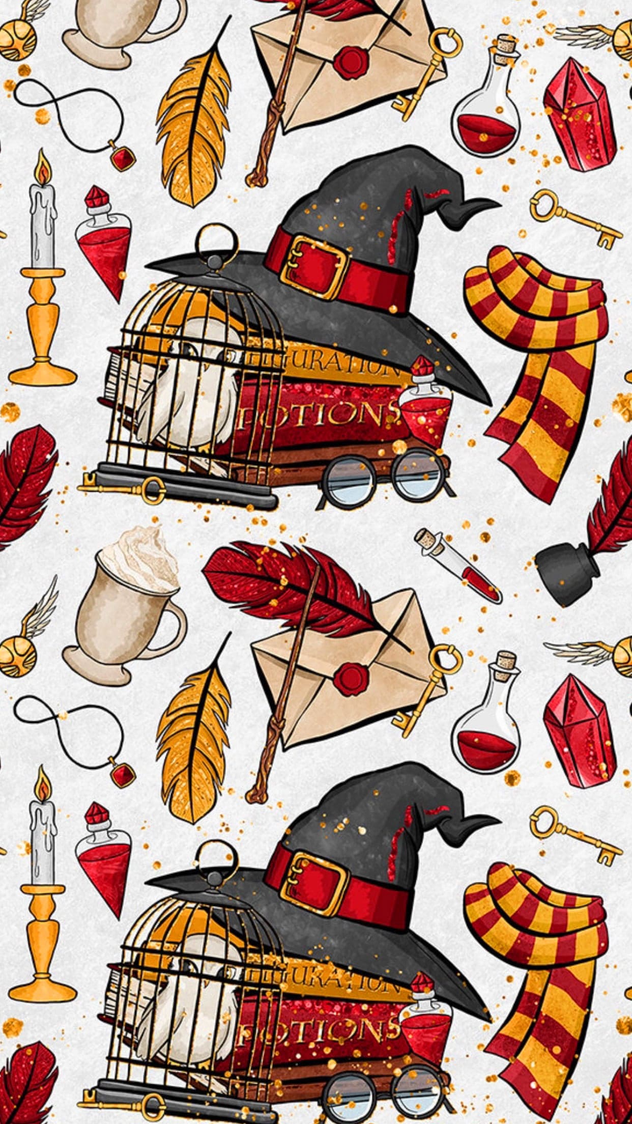 HD wallpaper Gryffindor logo Harry Potter broom Snitch illustration  backgrounds  Wallpaper Flare