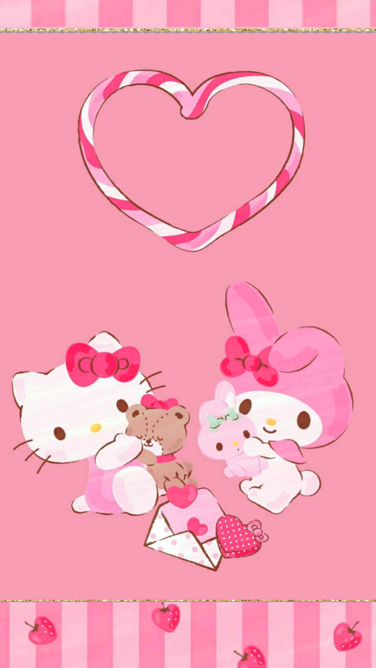 Hello Kitty Valentines Wallpapers