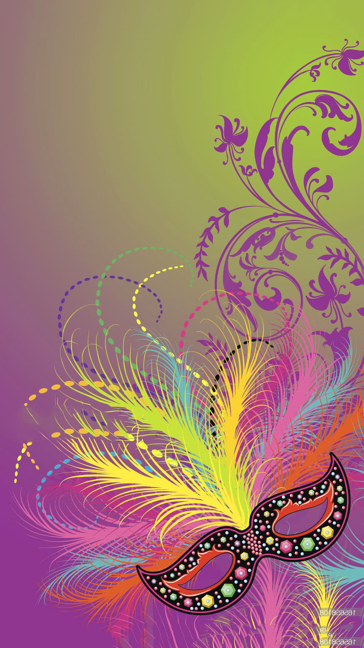 iPhone Mardi Gras Wallpapers