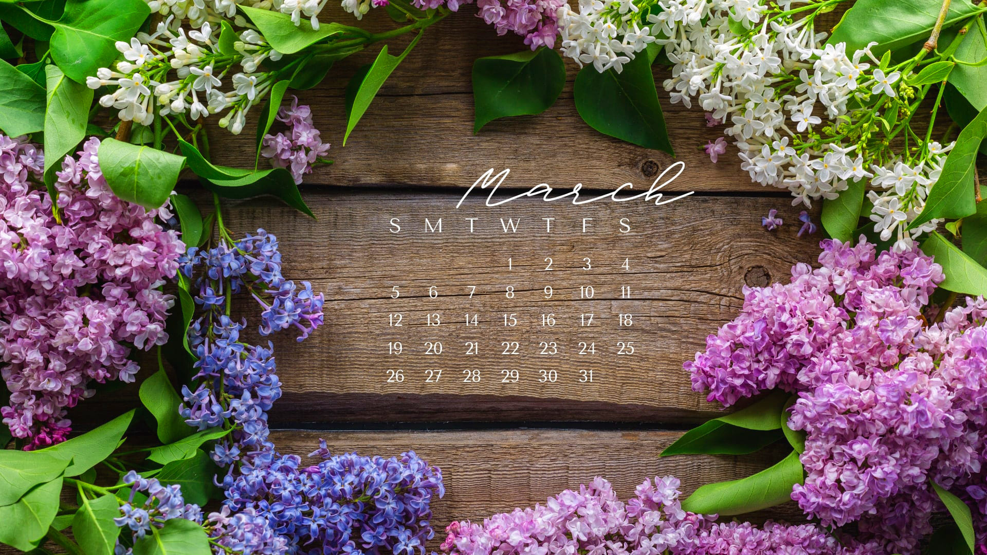 March Calendar 2023 Wallpapers