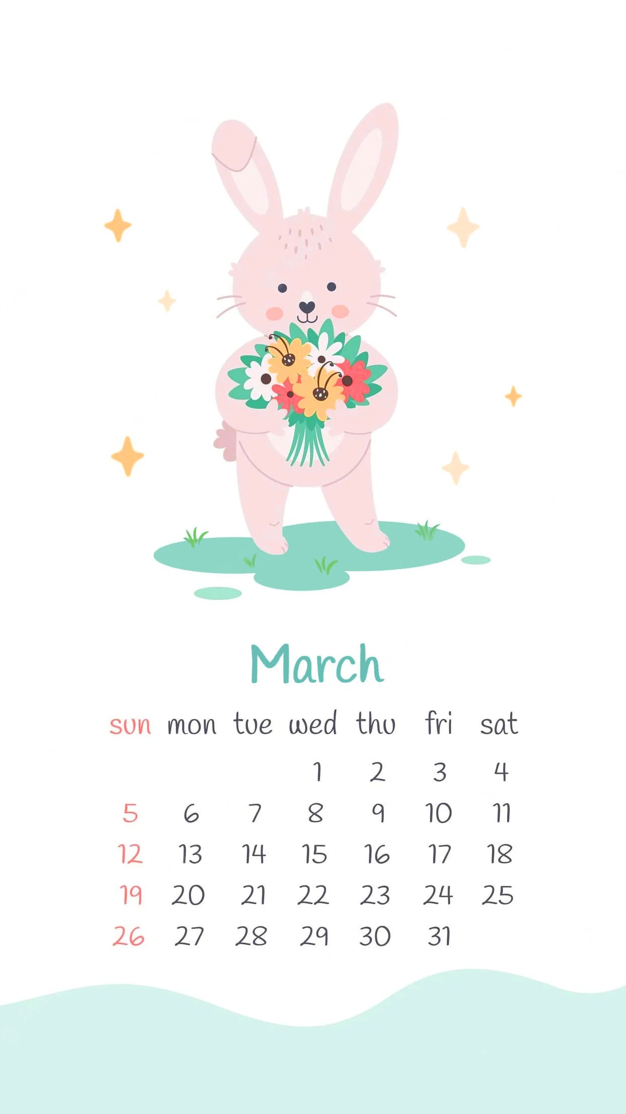 March Calendar 2023 Wallpapers