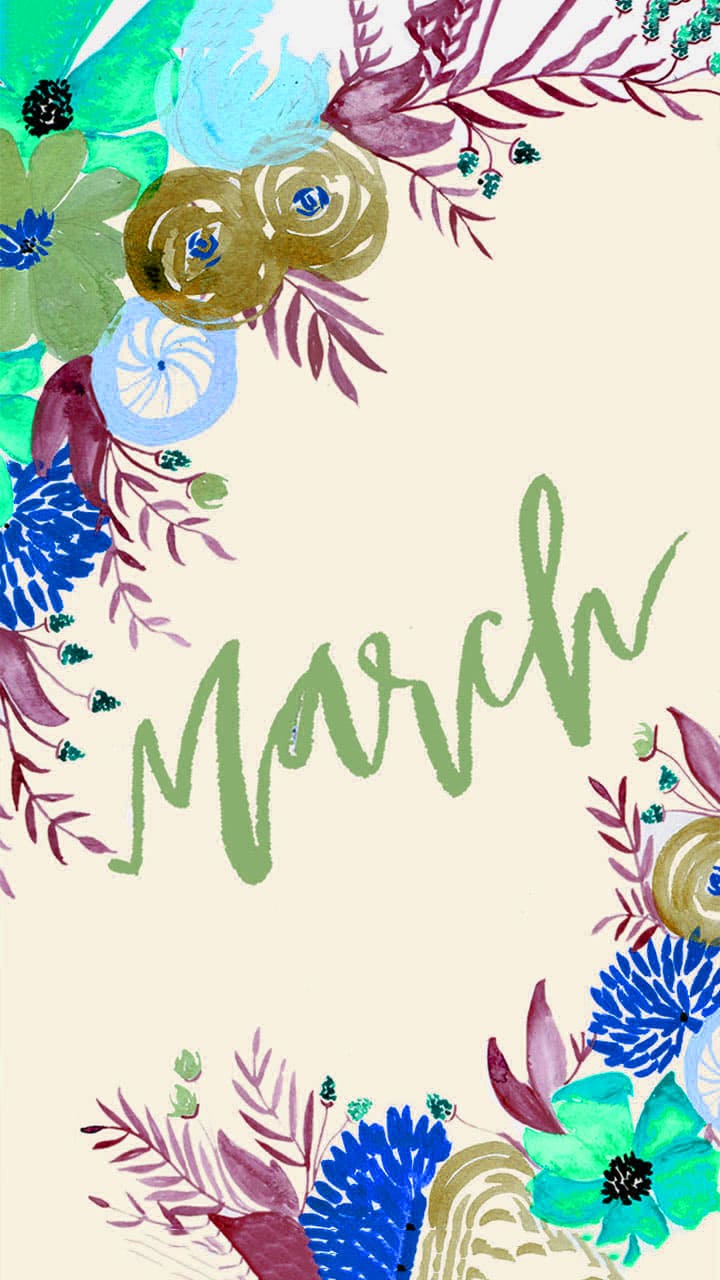 March Wallpaper - TubeWP