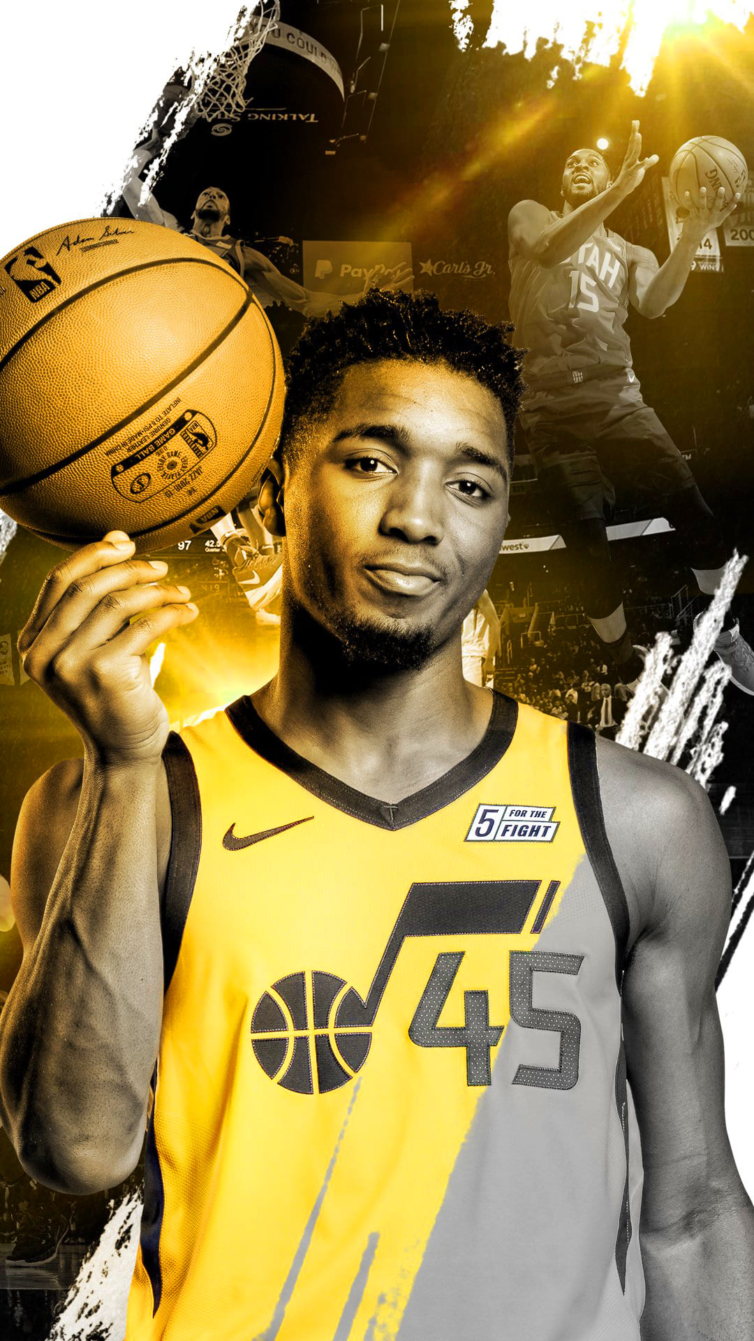 Donovan Mitchell Wallpaper - TubeWP