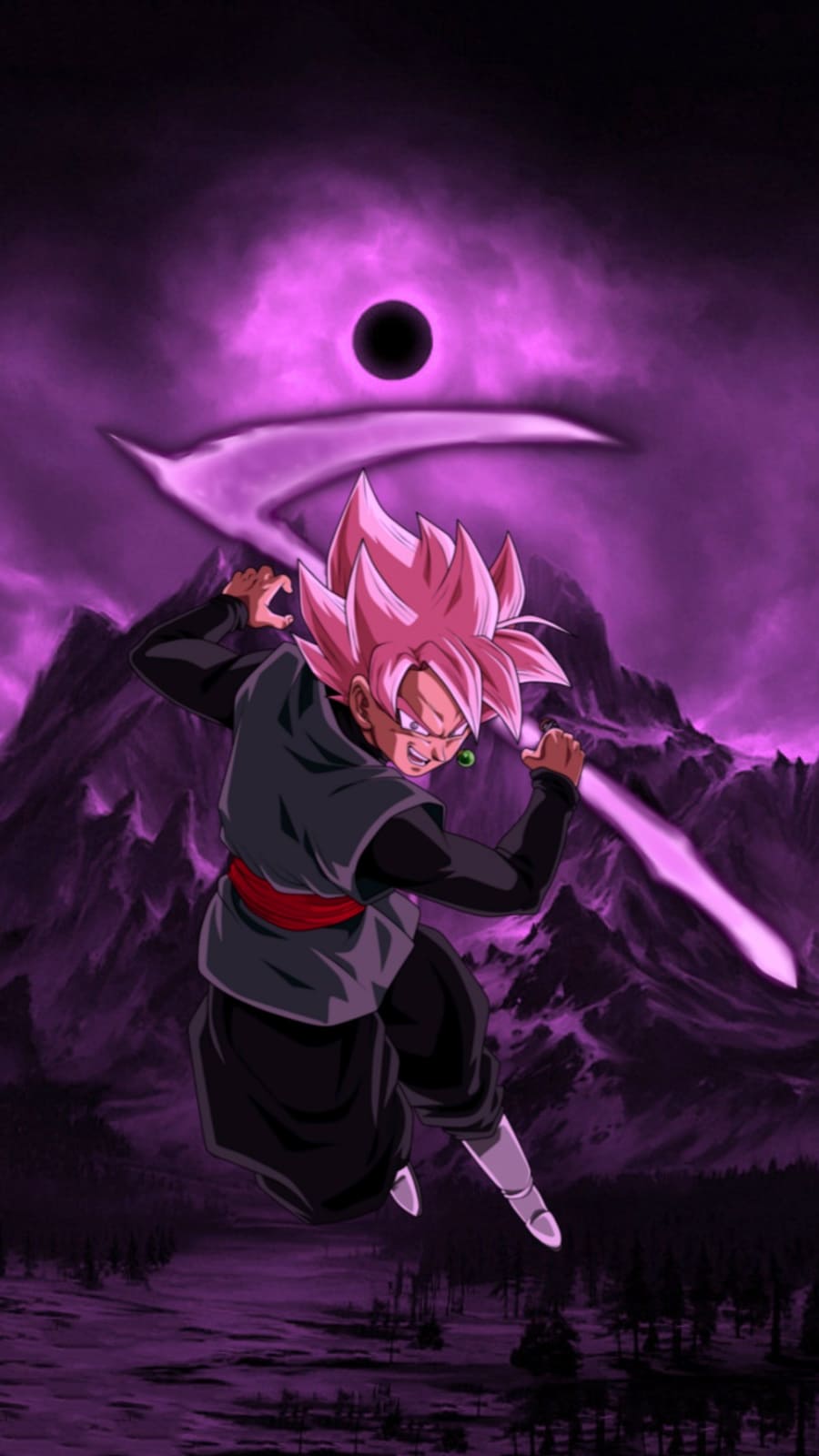 Rose Goku Black Wallpaper  Download to your mobile from PHONEKY