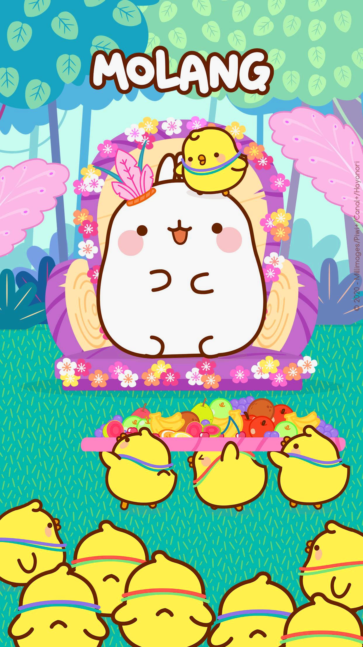 Molang iPhone Wallpapers