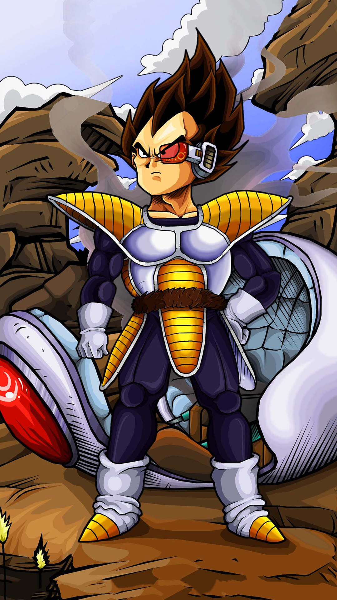 Vegeta Scouter Wallpapers