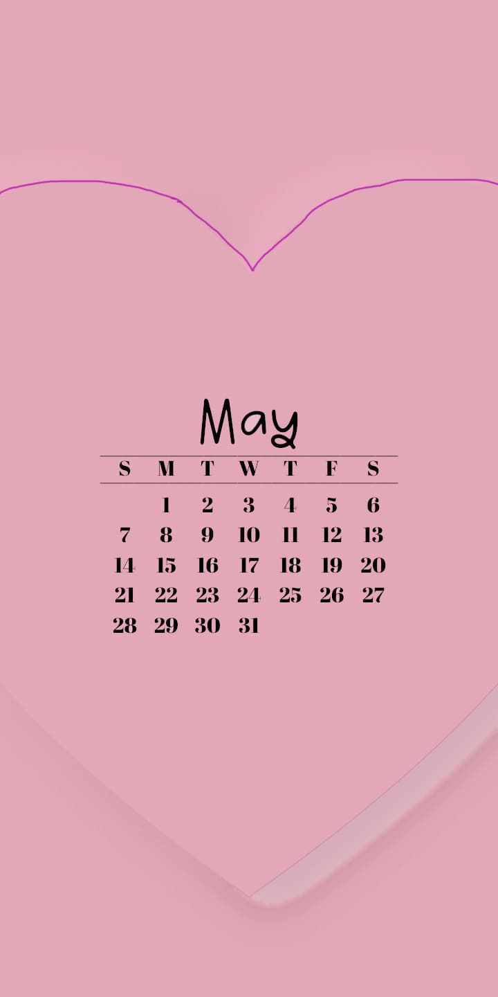 2023 May Calendar Wallpapers