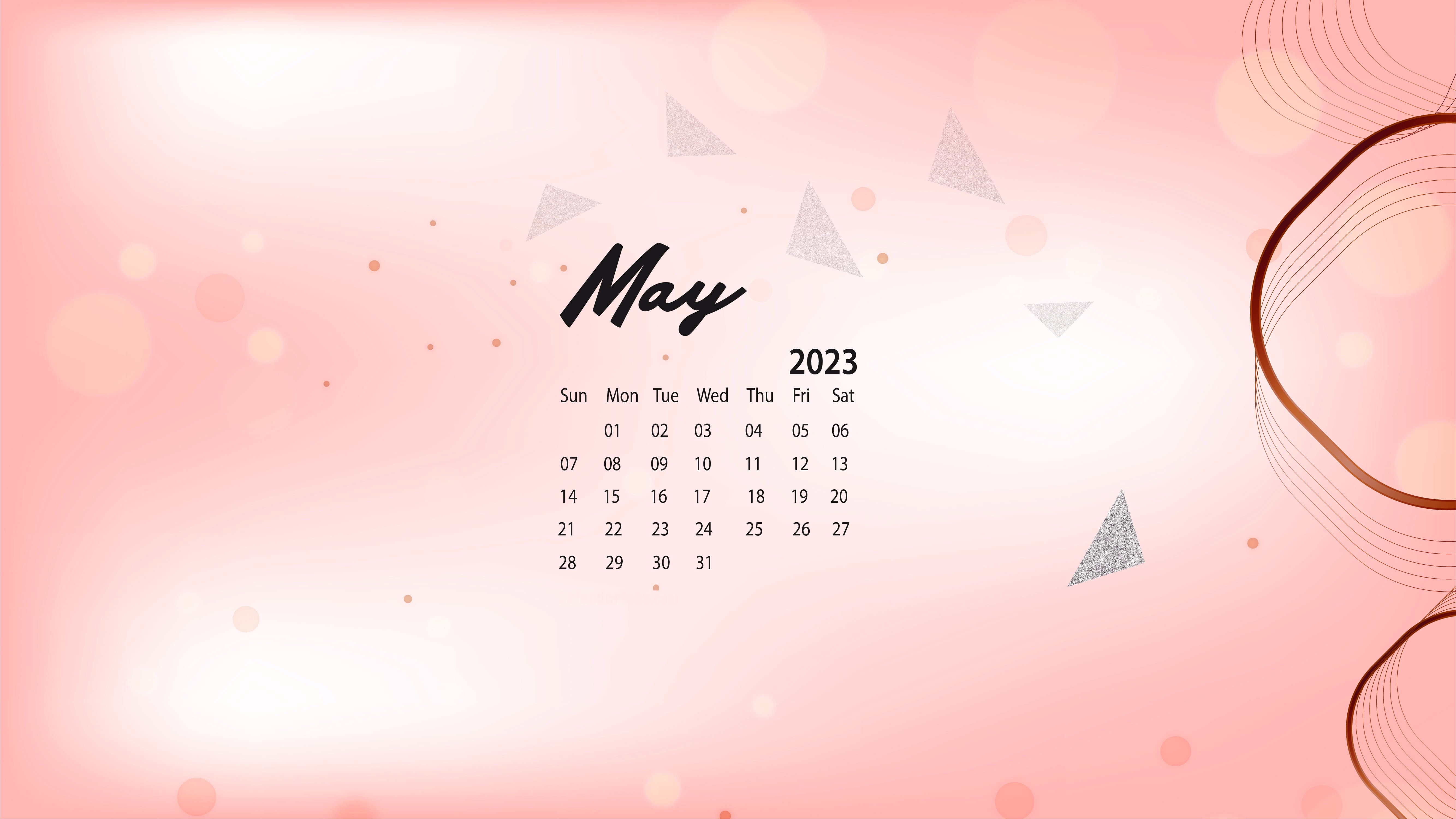 May 2023 Calendar Wallpapers